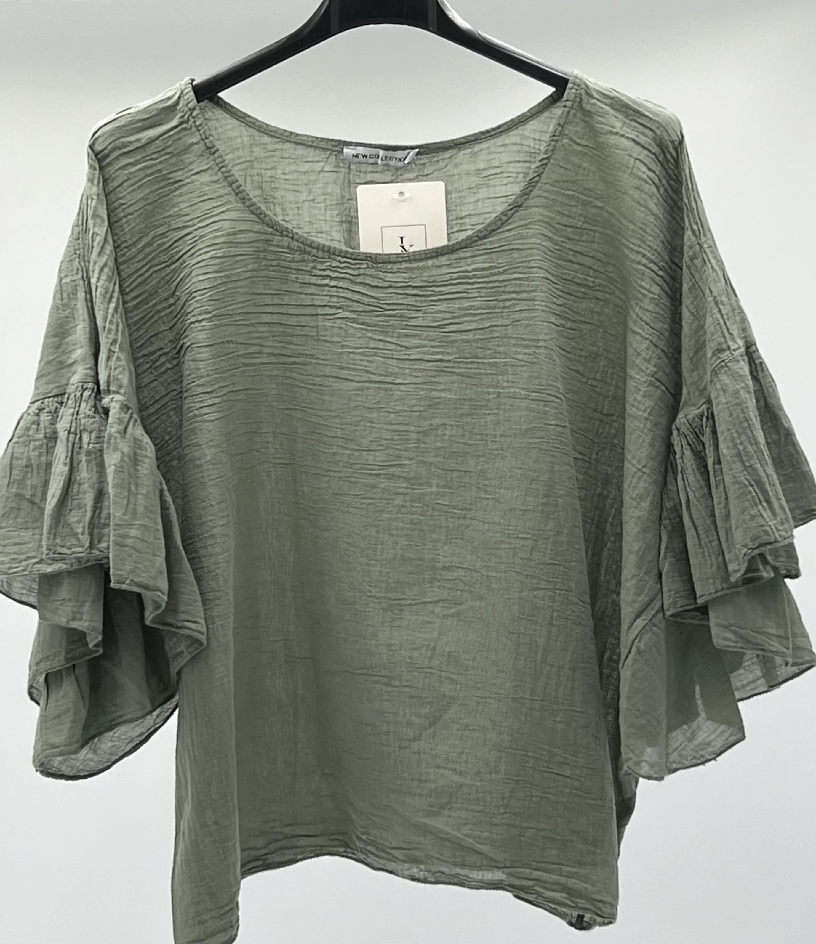 Blusa oversize fina