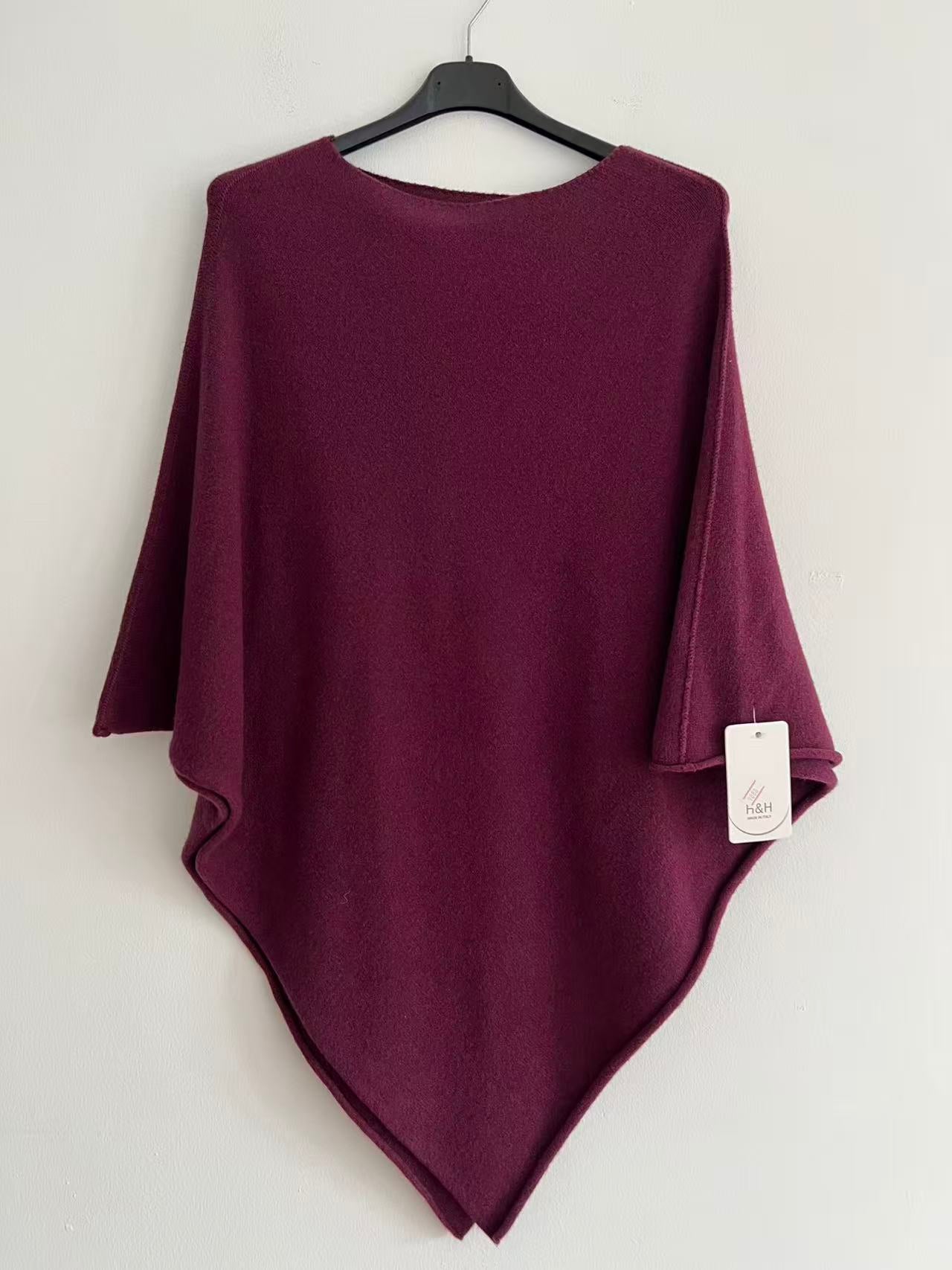 Poncho punto