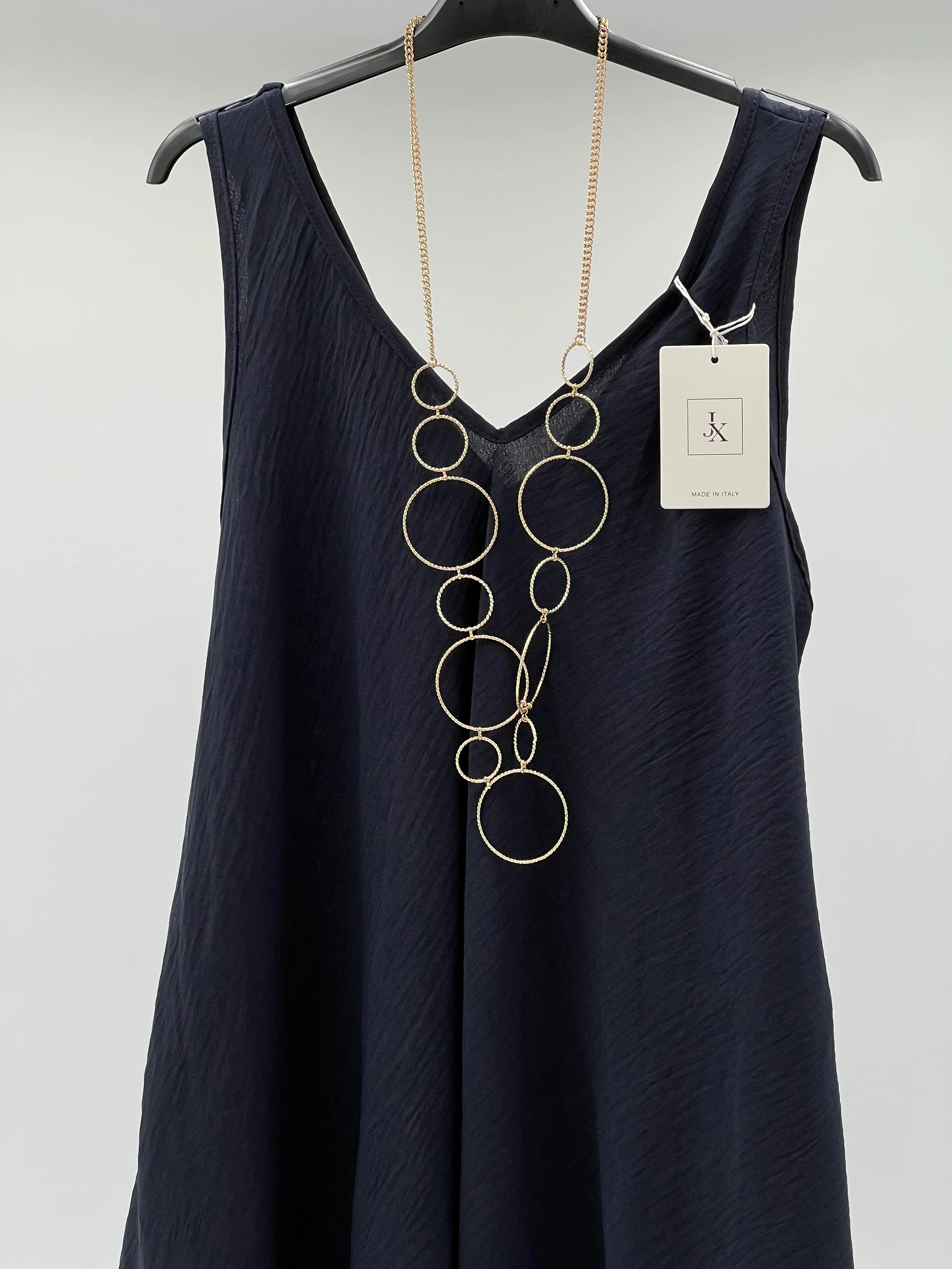 Blusa larga tirantes
