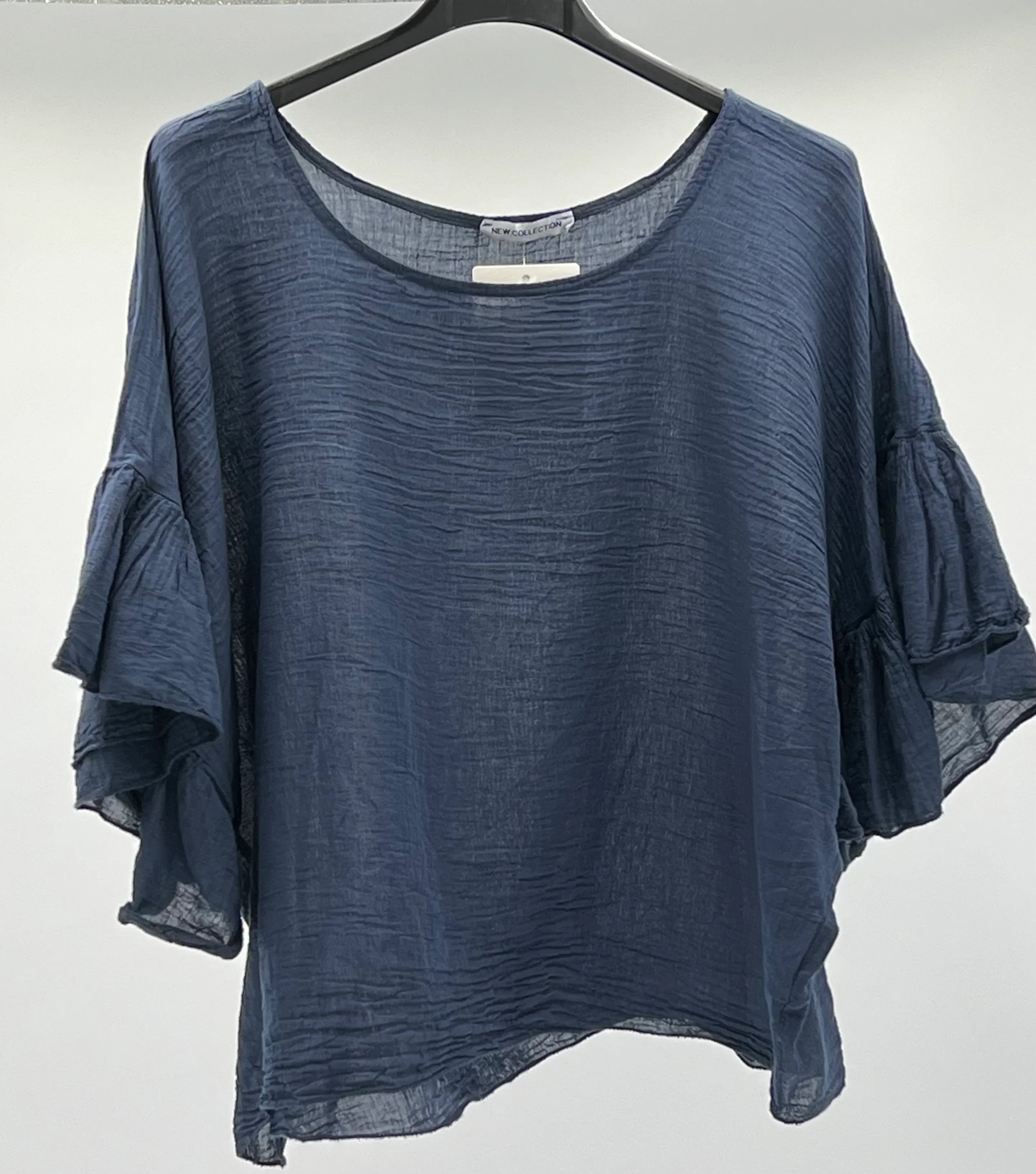 Blusa oversize fina