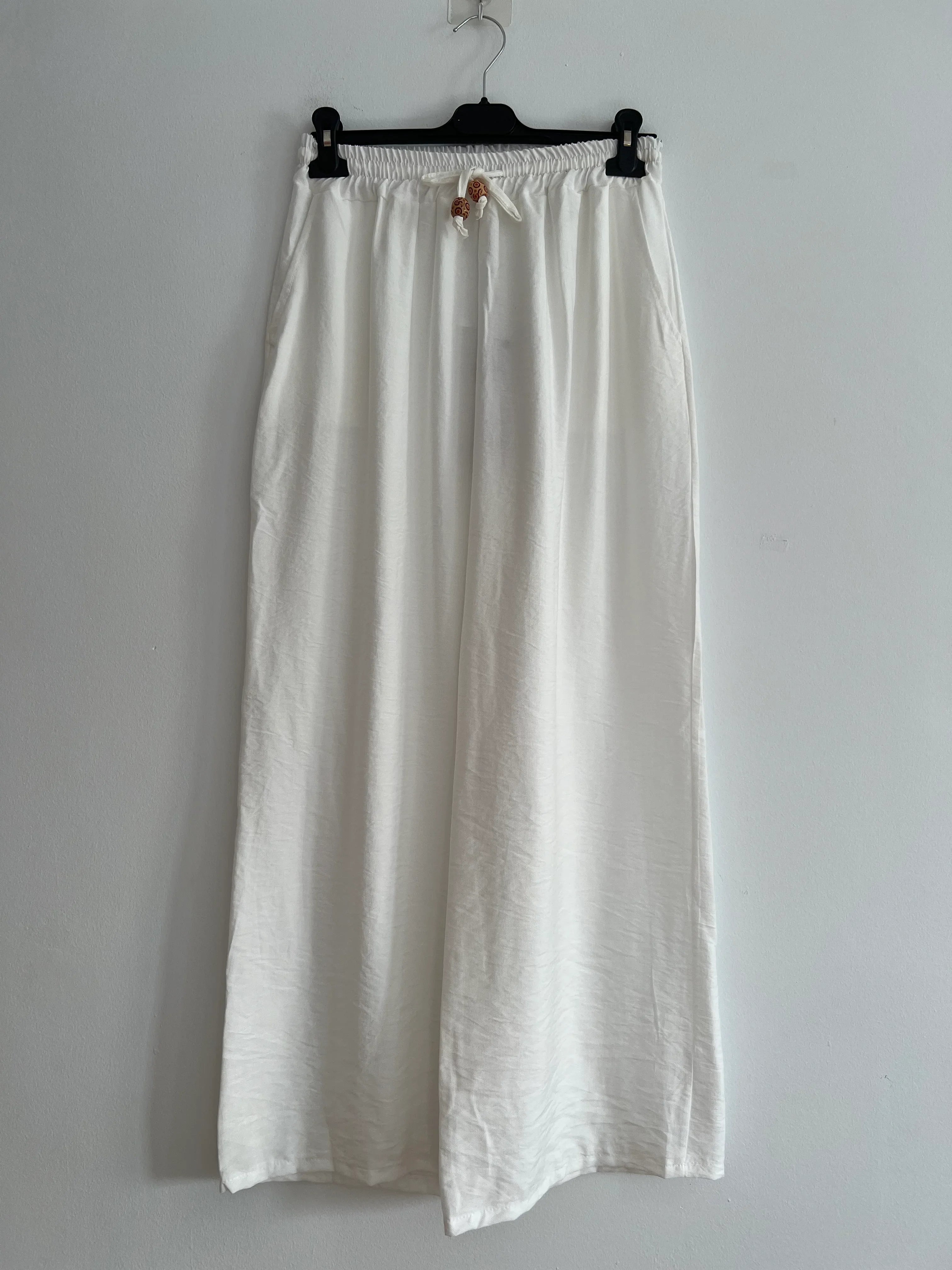 Pantalón largo blanco