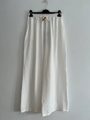 Pantalón largo blanco