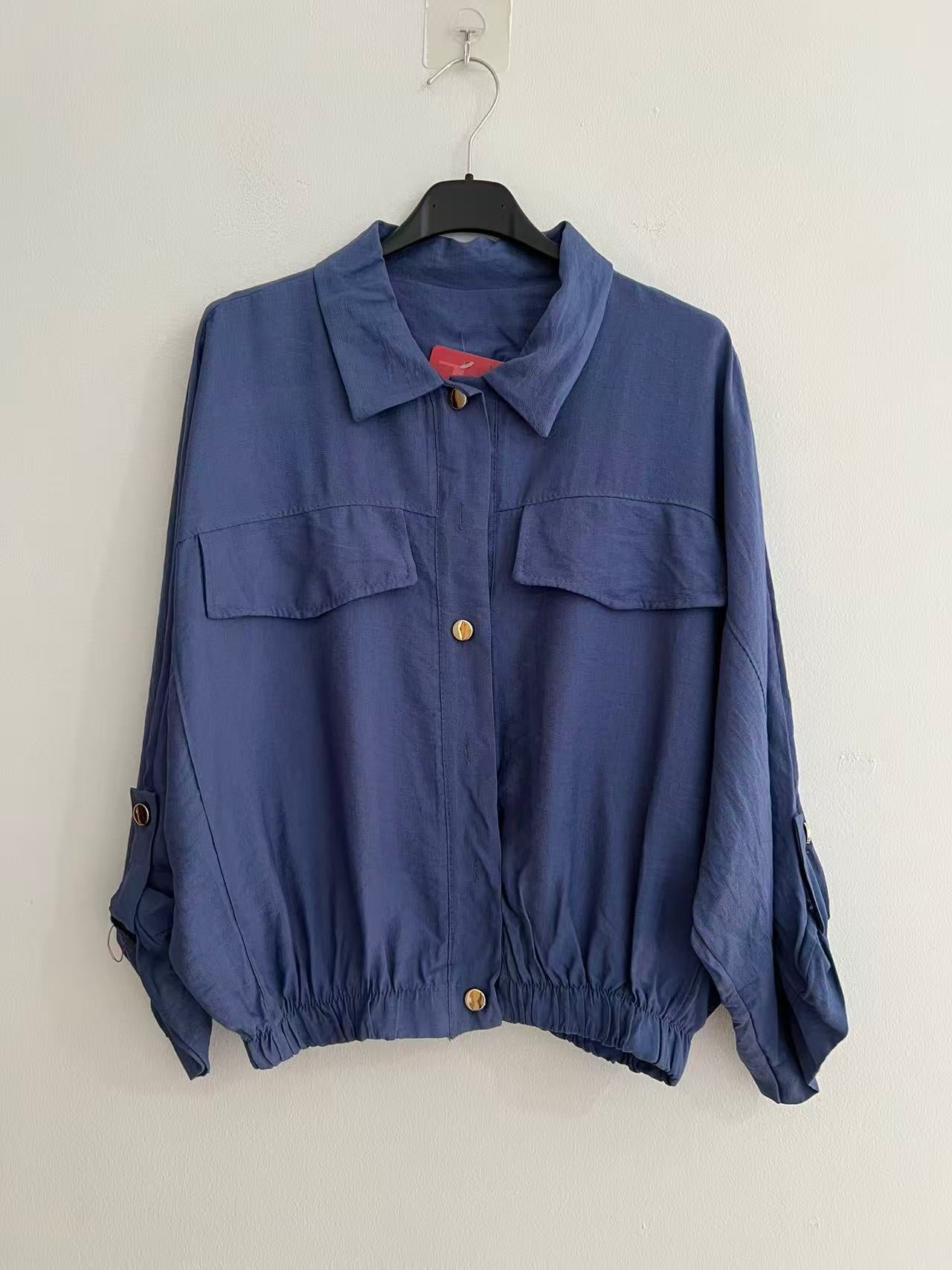 Camisa botones azul vaquero