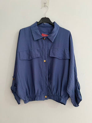 Camisa botones azul vaquero