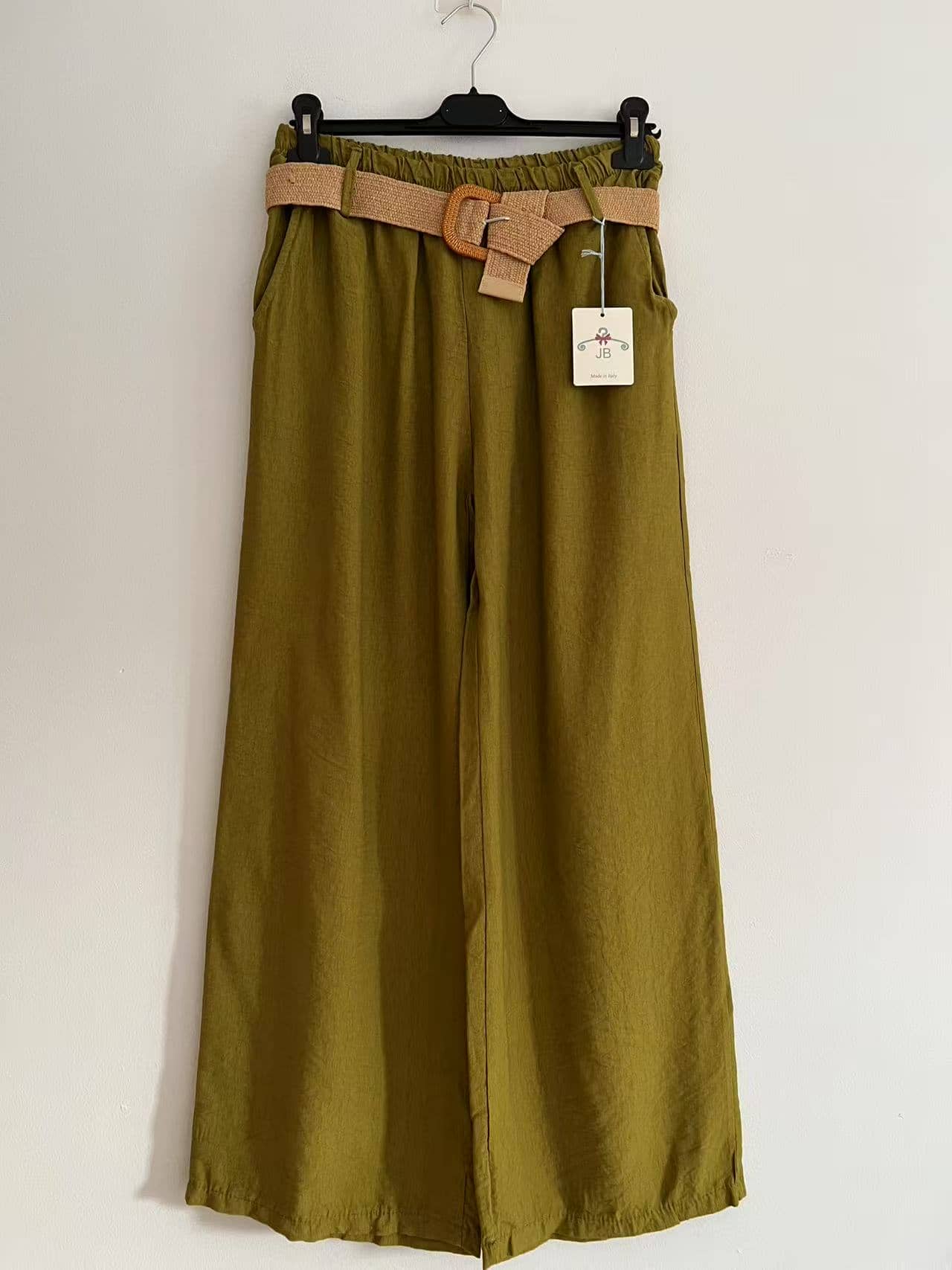 Pantalón largo con correa