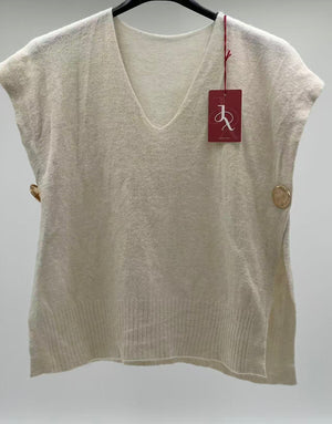 Jersey chaleco beige