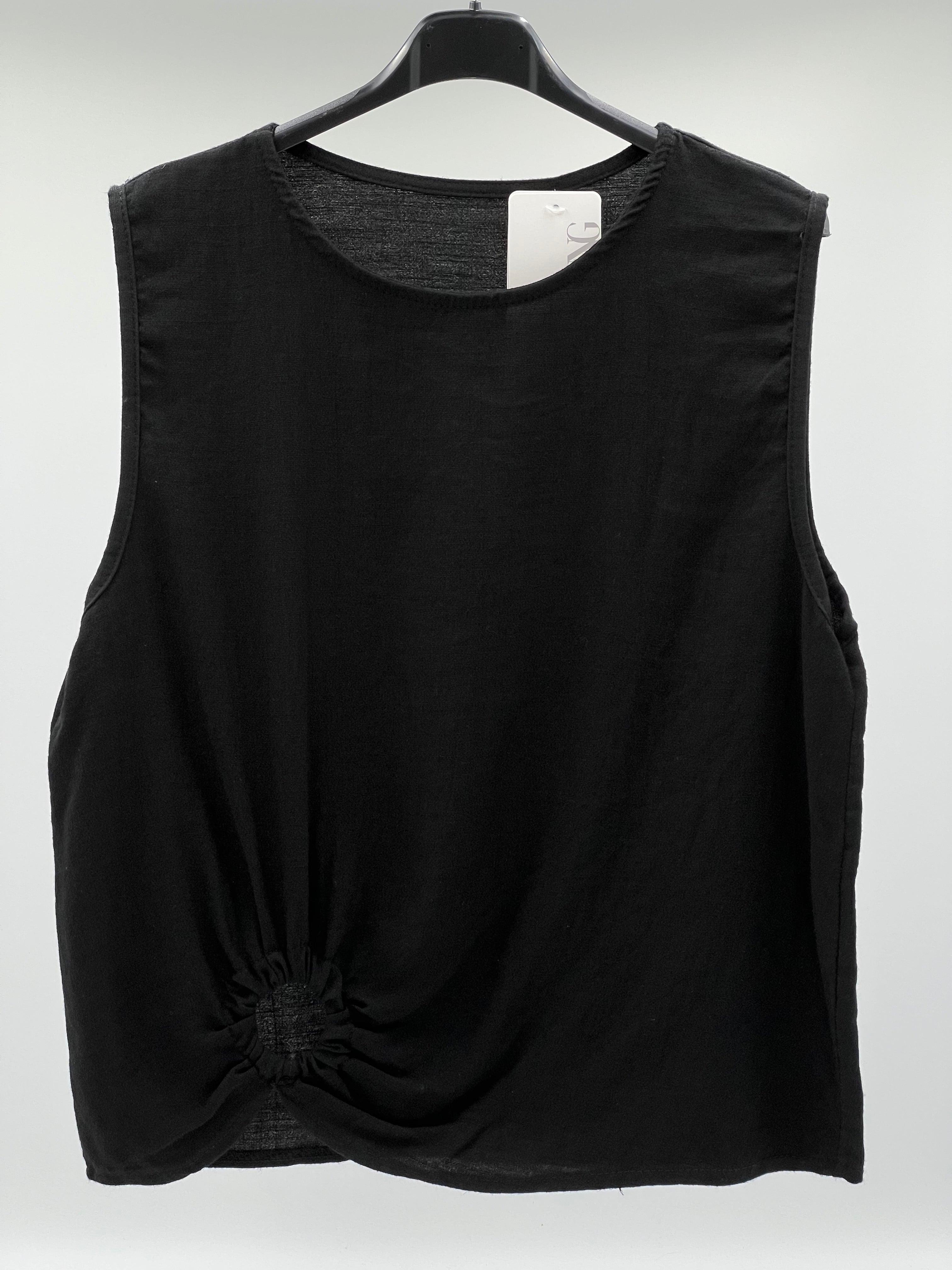 Blusa sin manga