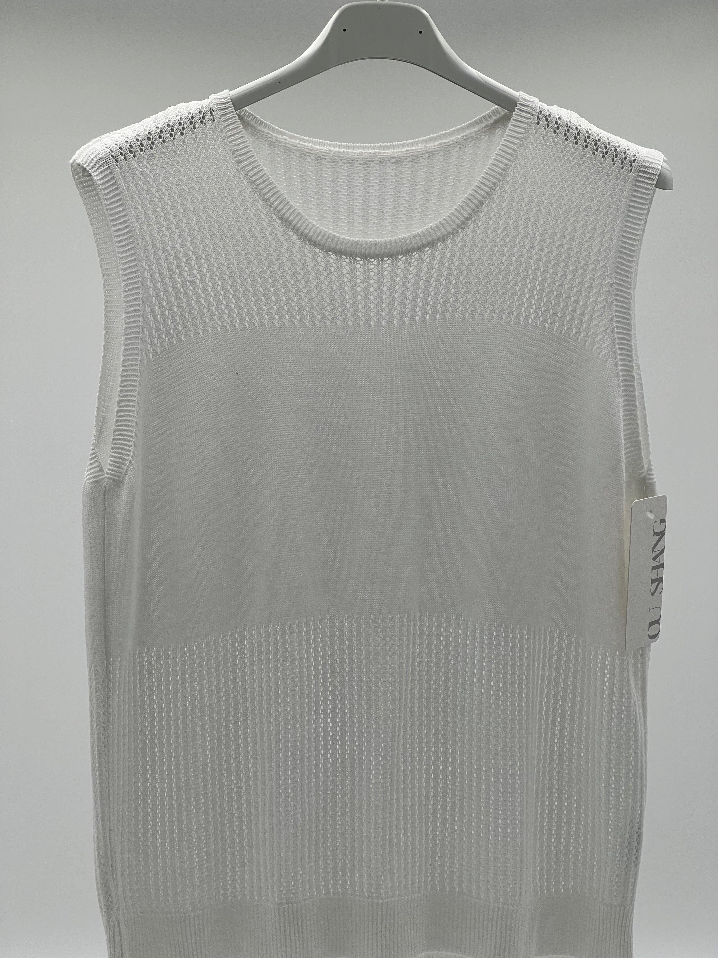 Jersey fino blanco