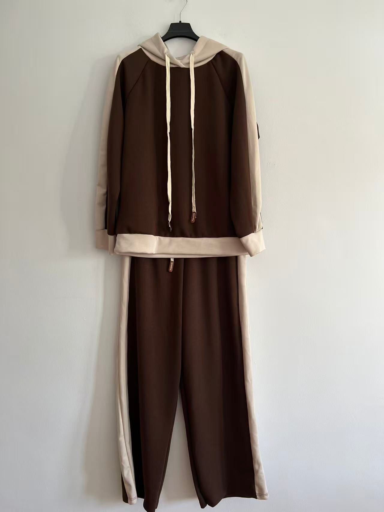 Conjuntos chandal marrón chocolate