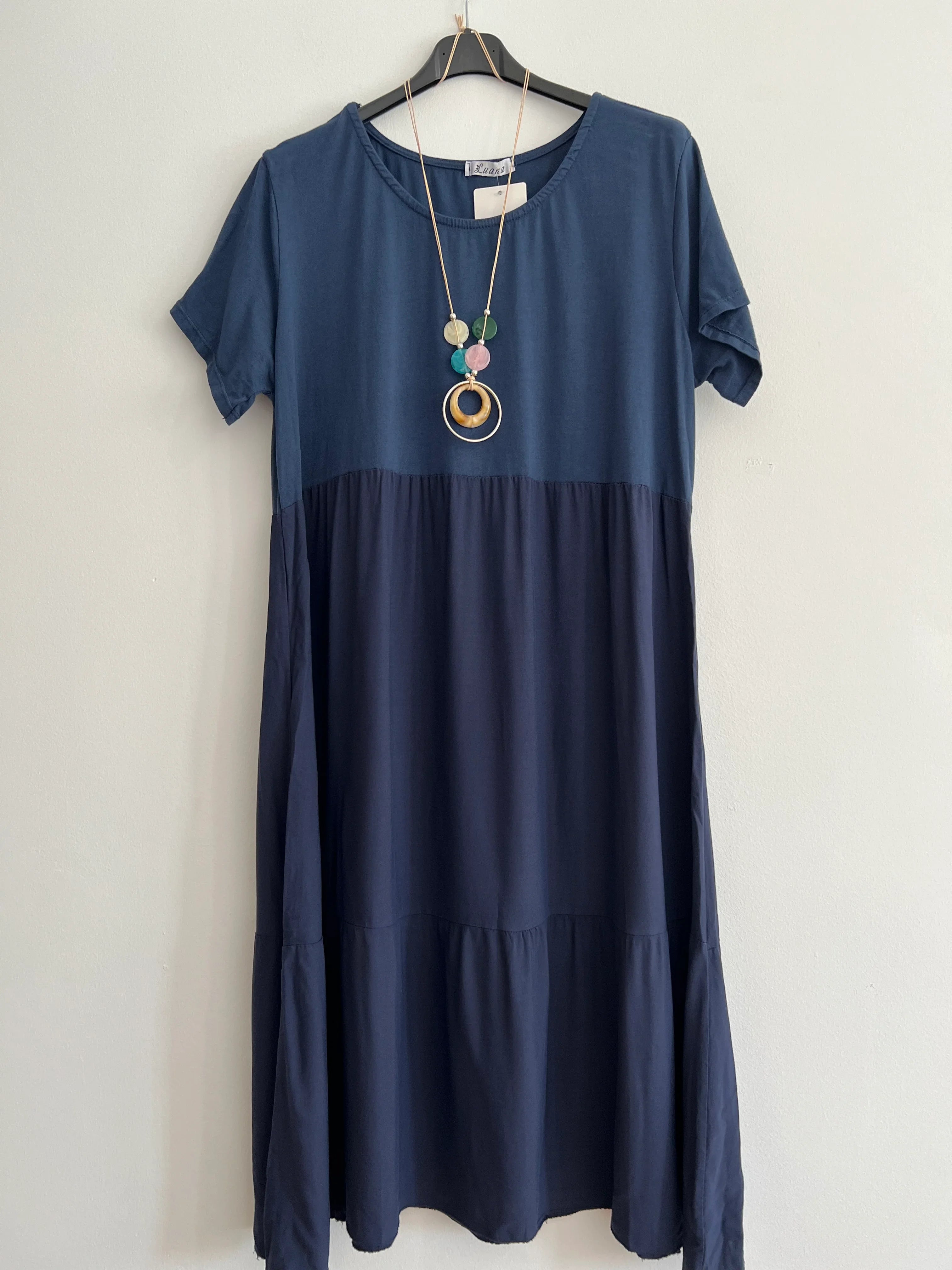 Vestido clásico básico largo