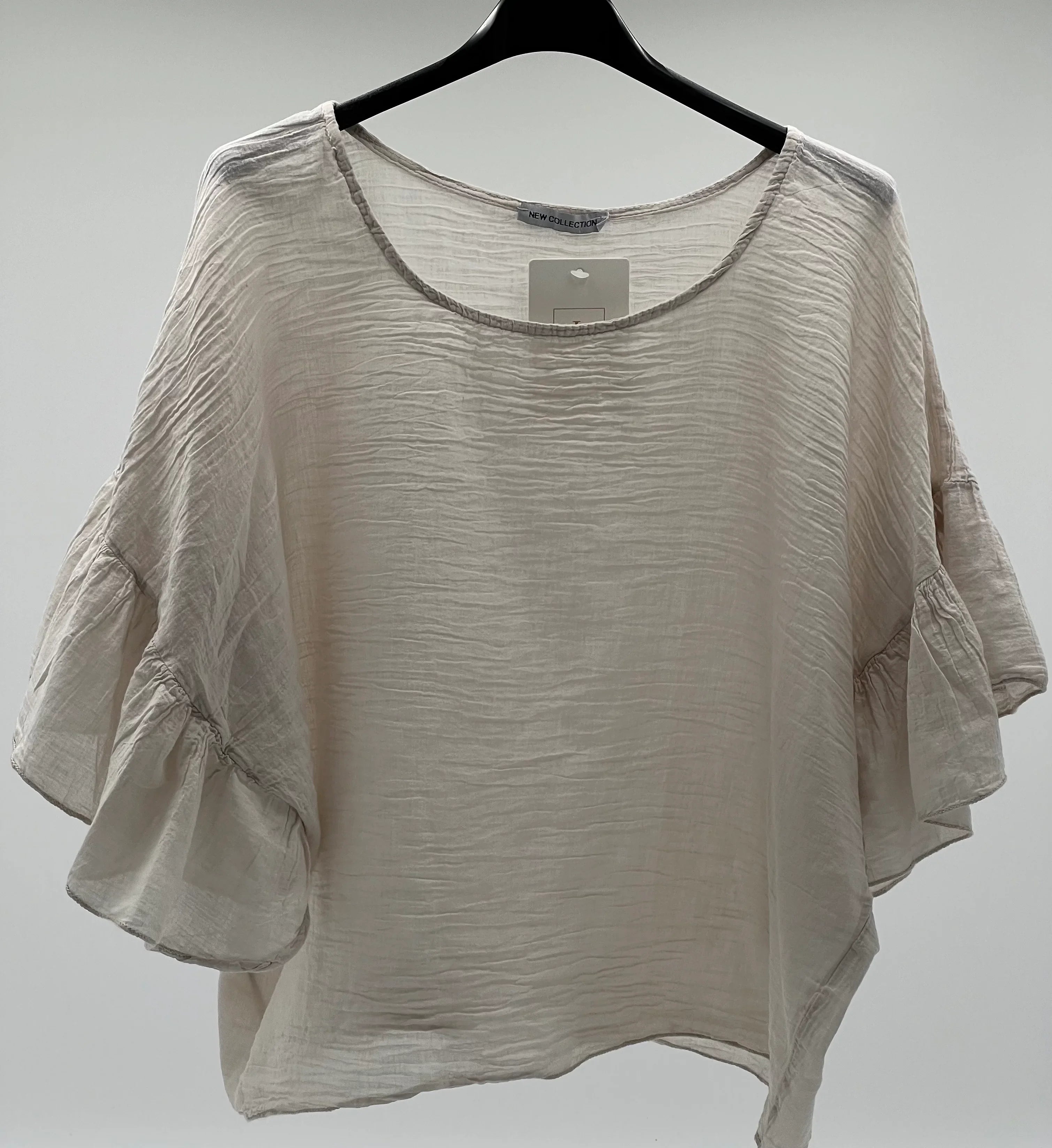 Blusa oversize fina
