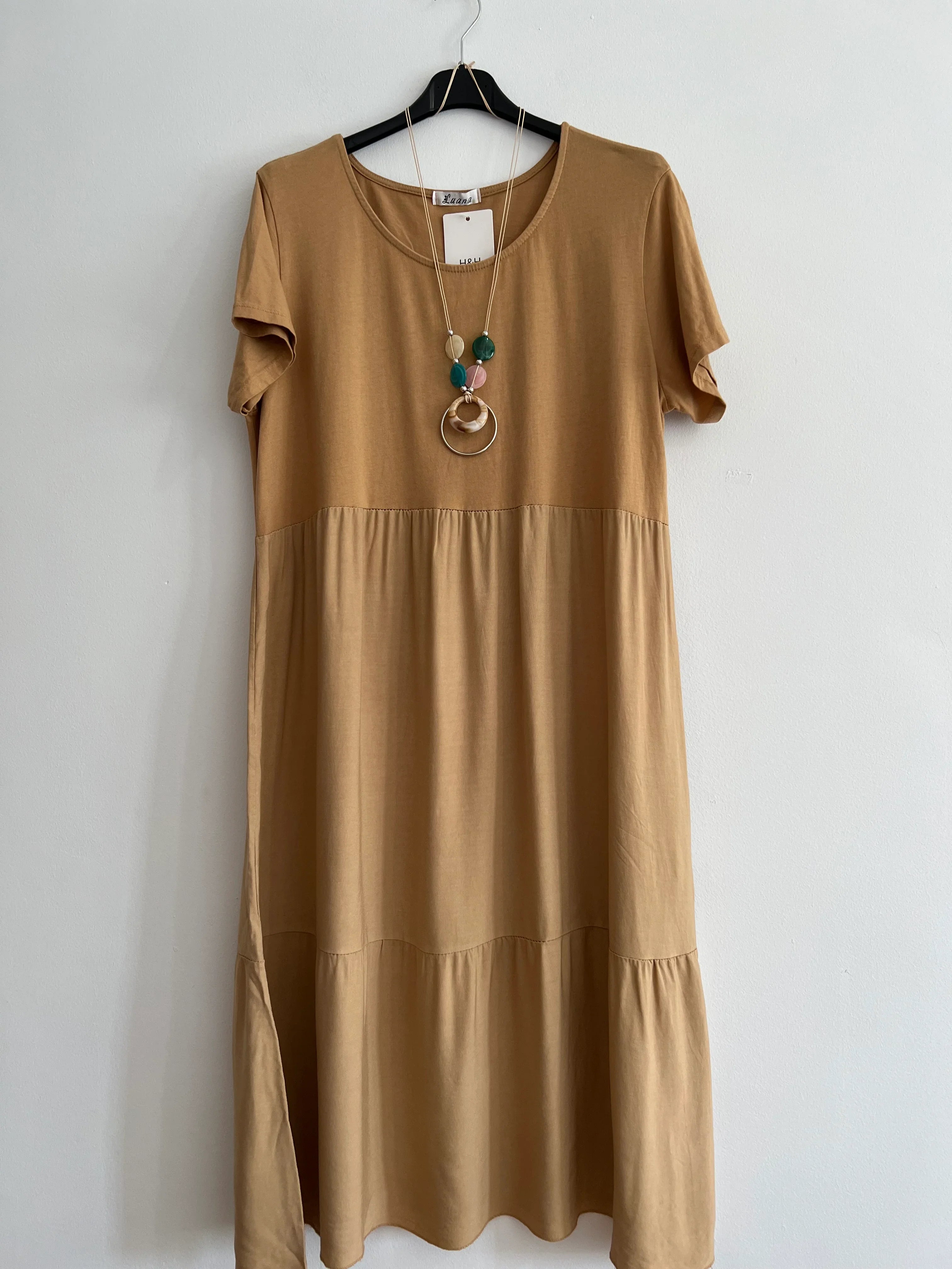 Vestido clásico básico largo