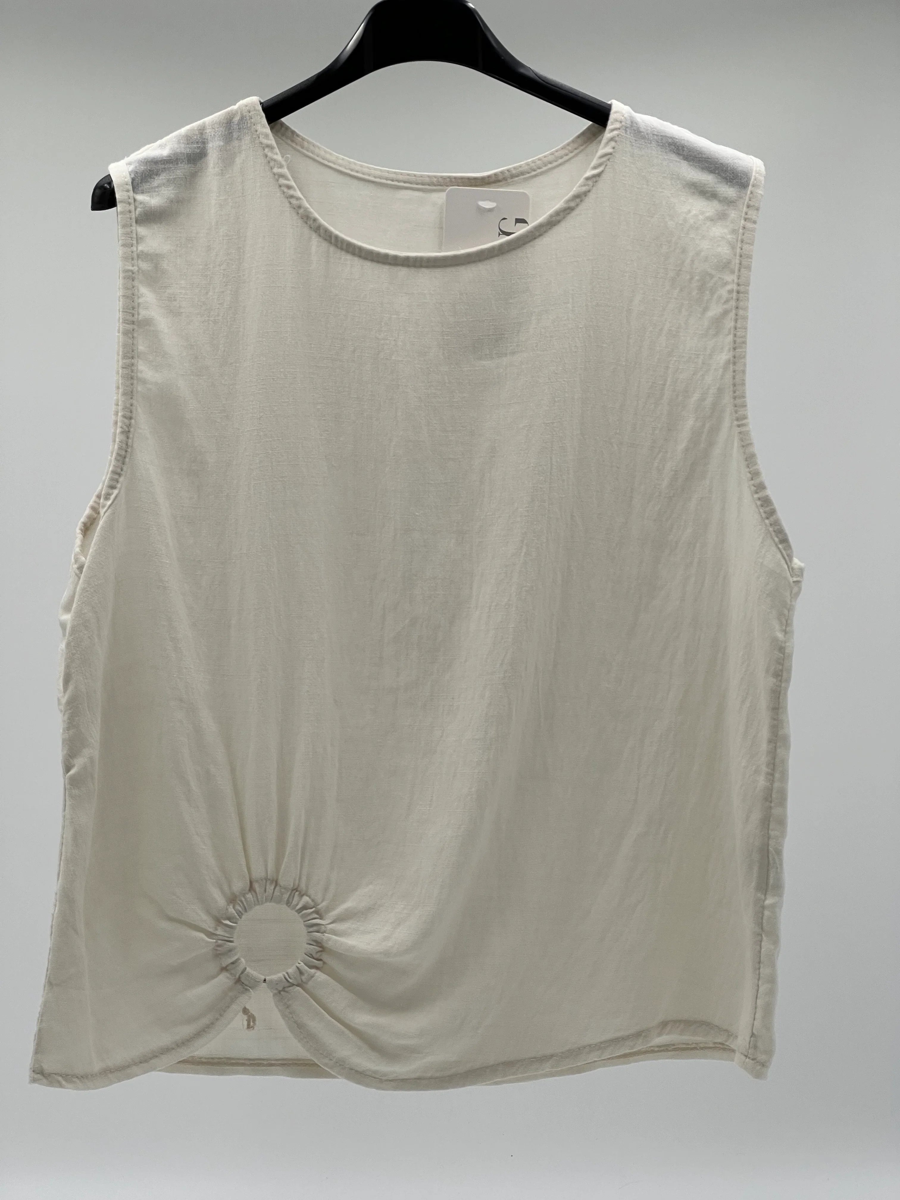 Blusa sin manga