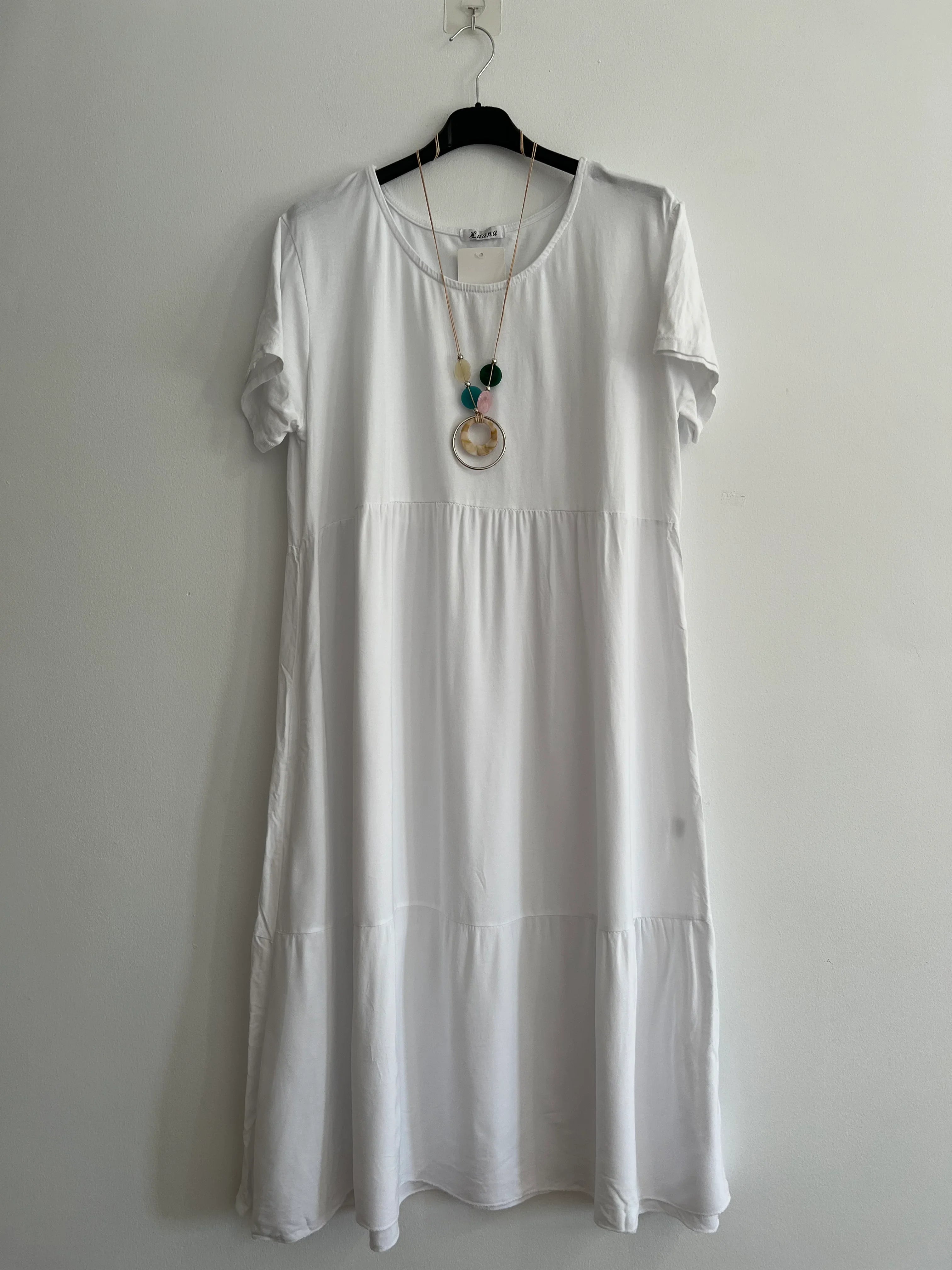 Vestido clásico básico largo