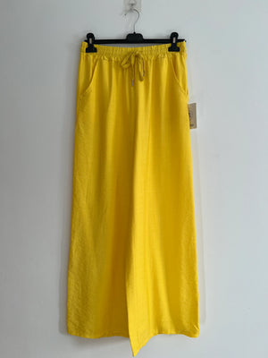 Pantalón largo amarillo