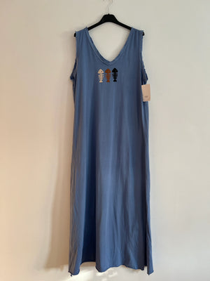 Vestido largo vaquero