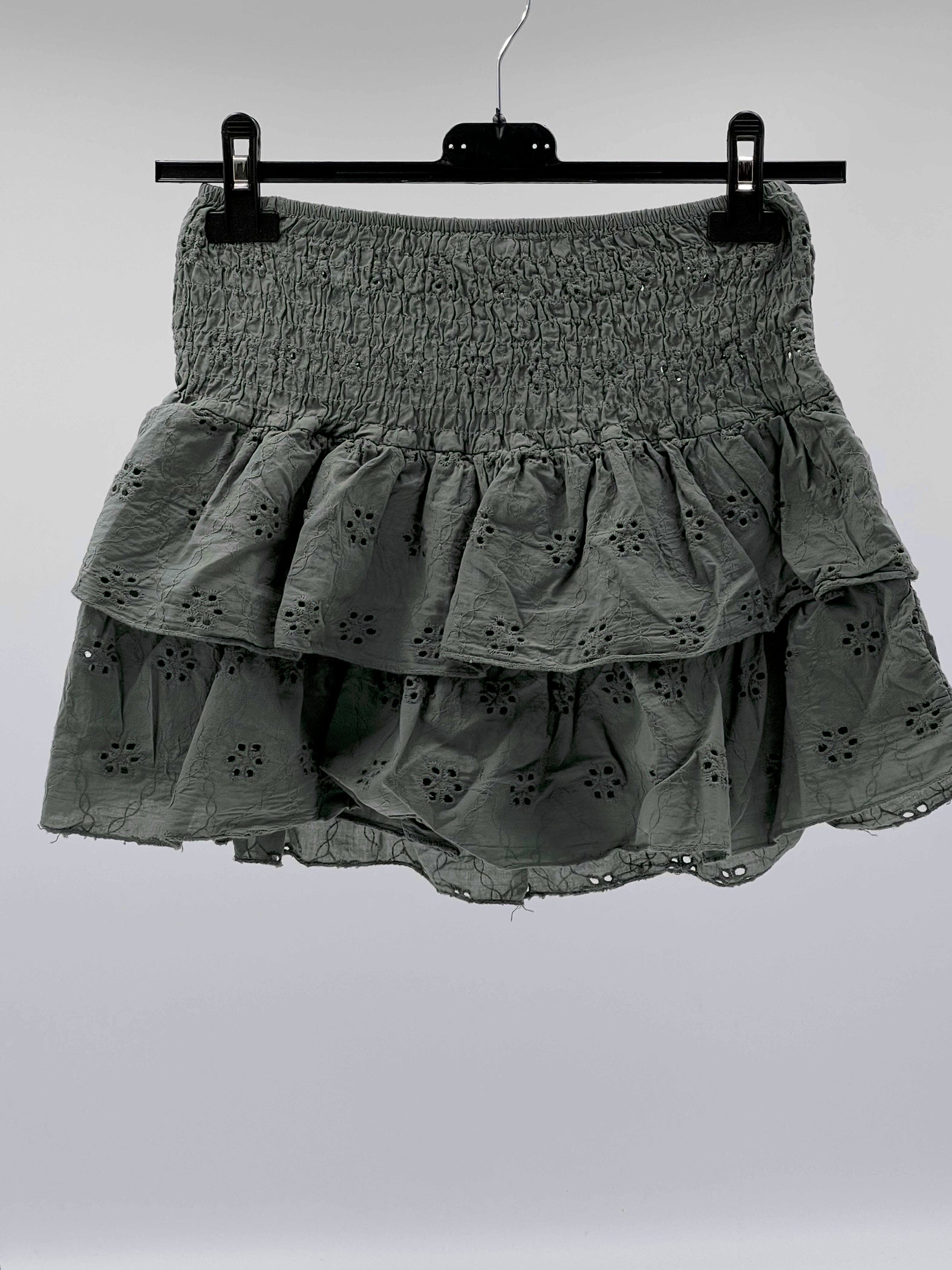 Falda pantalón corto verde caqui