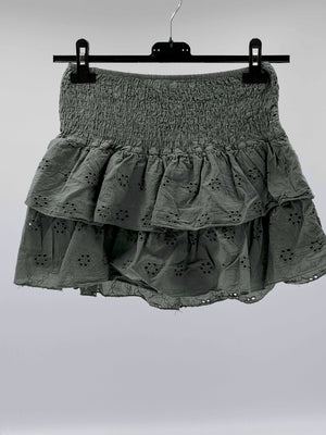 Falda pantalón corto verde caqui