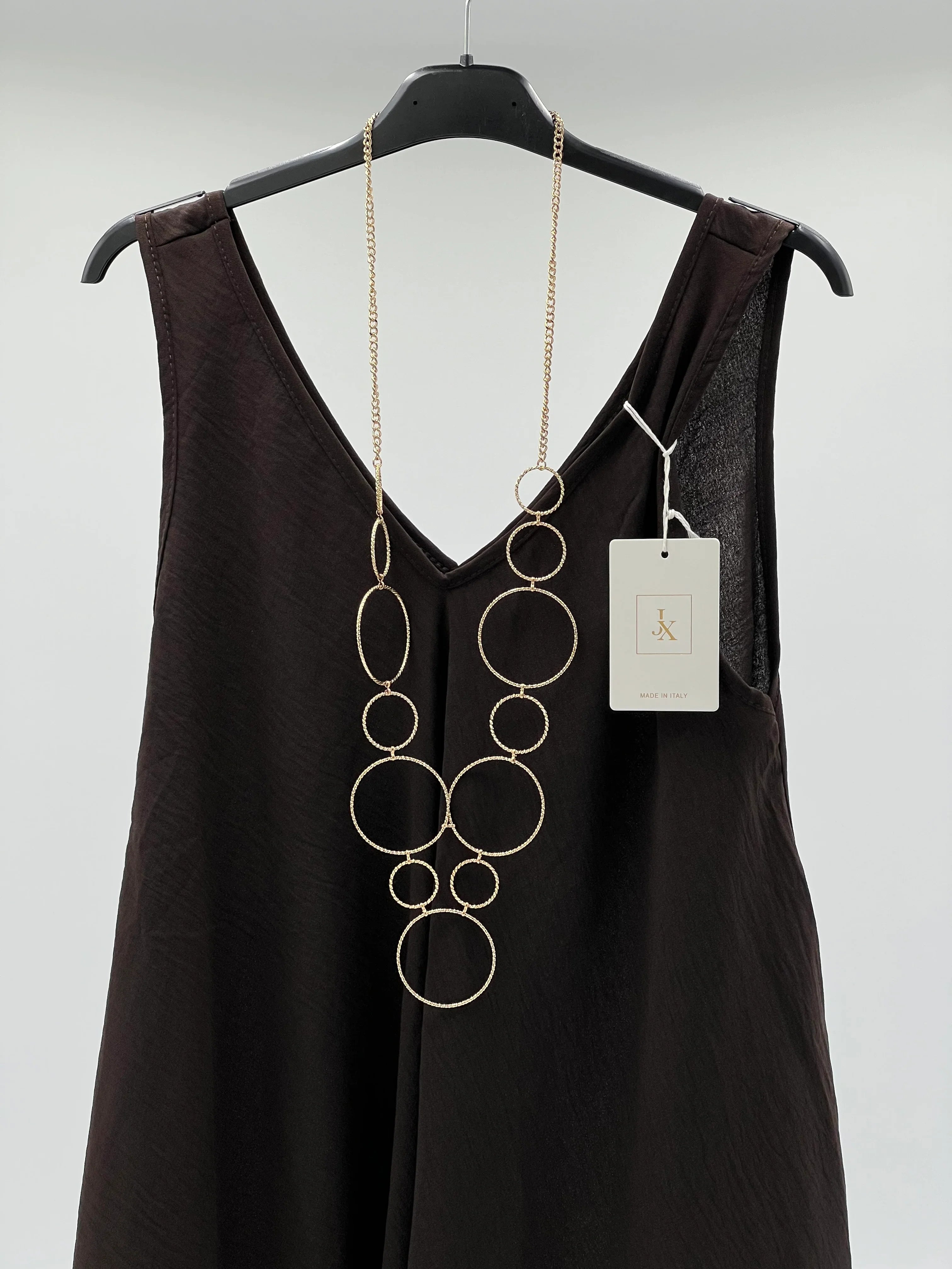 Blusa larga tirantes