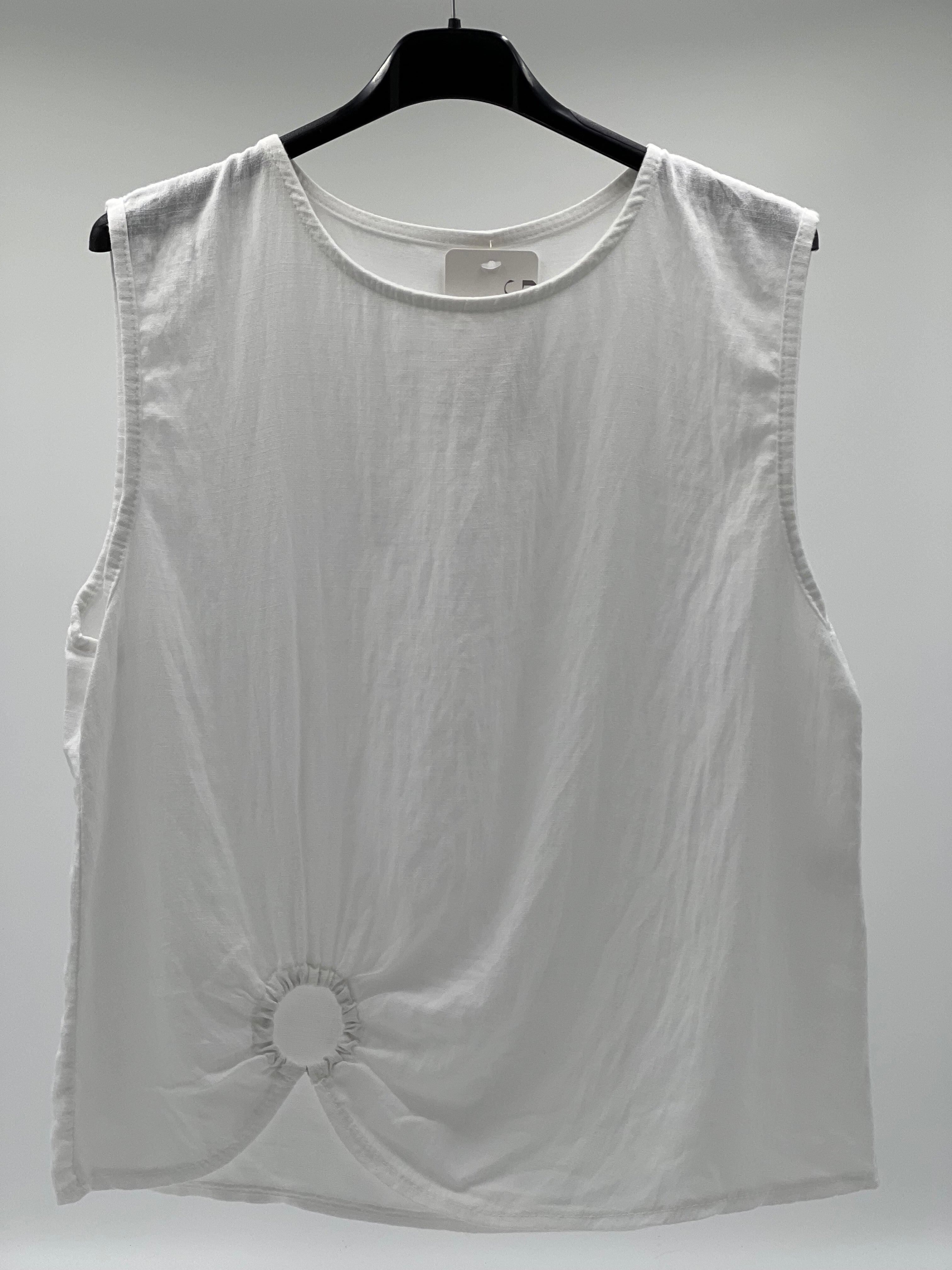 Blusa sin manga