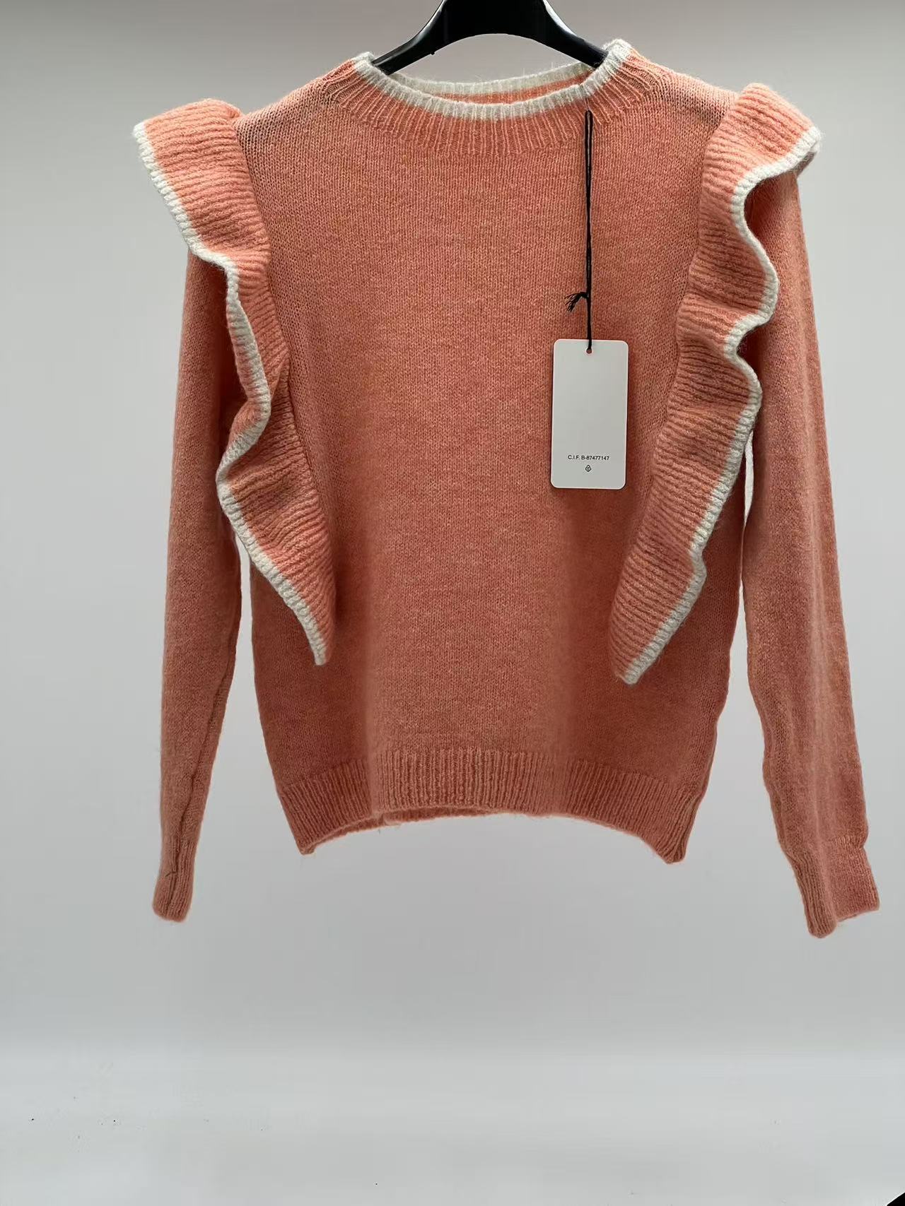 Jersey lana volantes