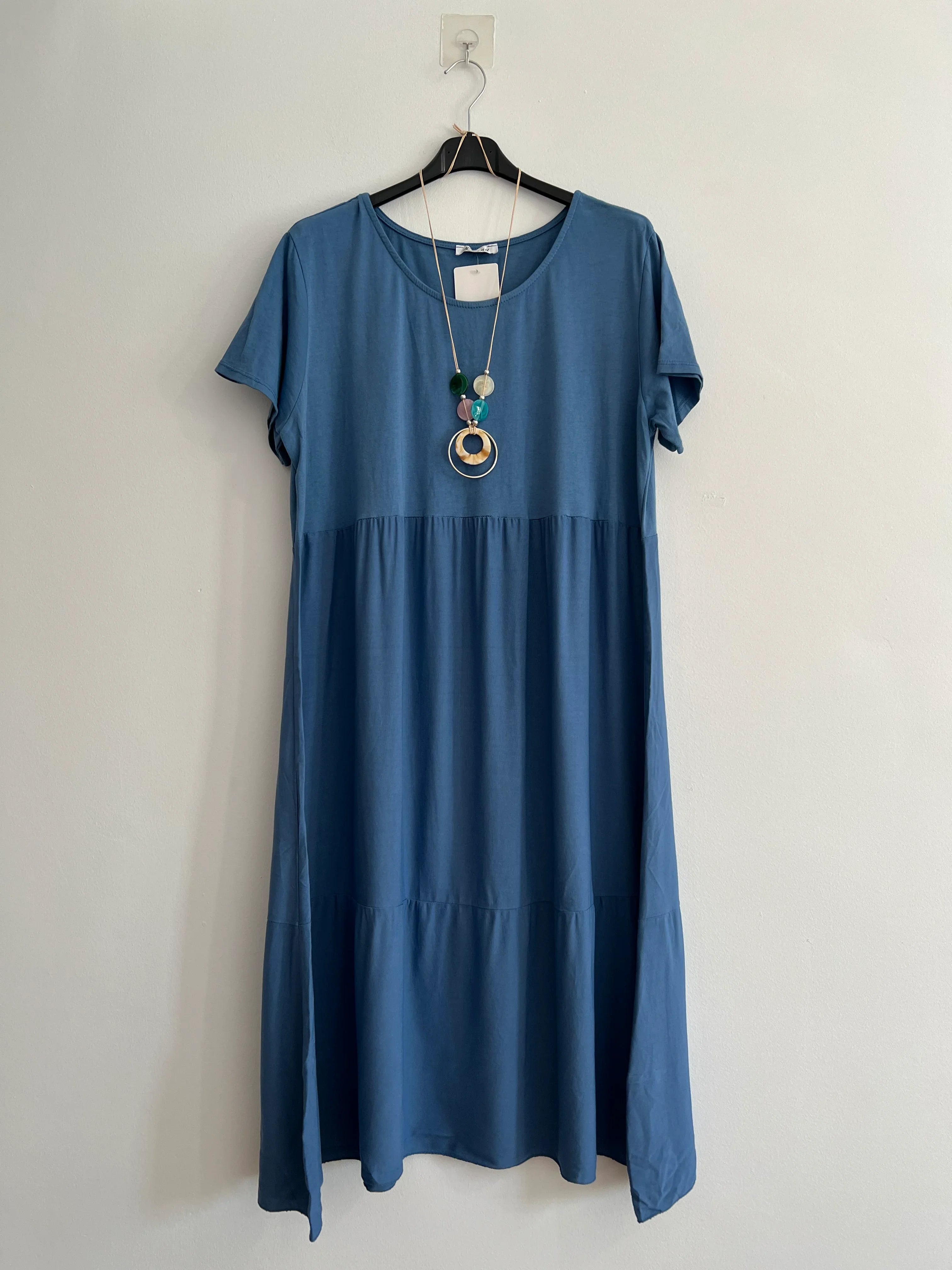 Vestido clásico básico largo