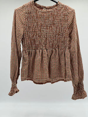 Blusa cuadro caldera