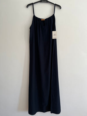 Vestido tirantes marrino