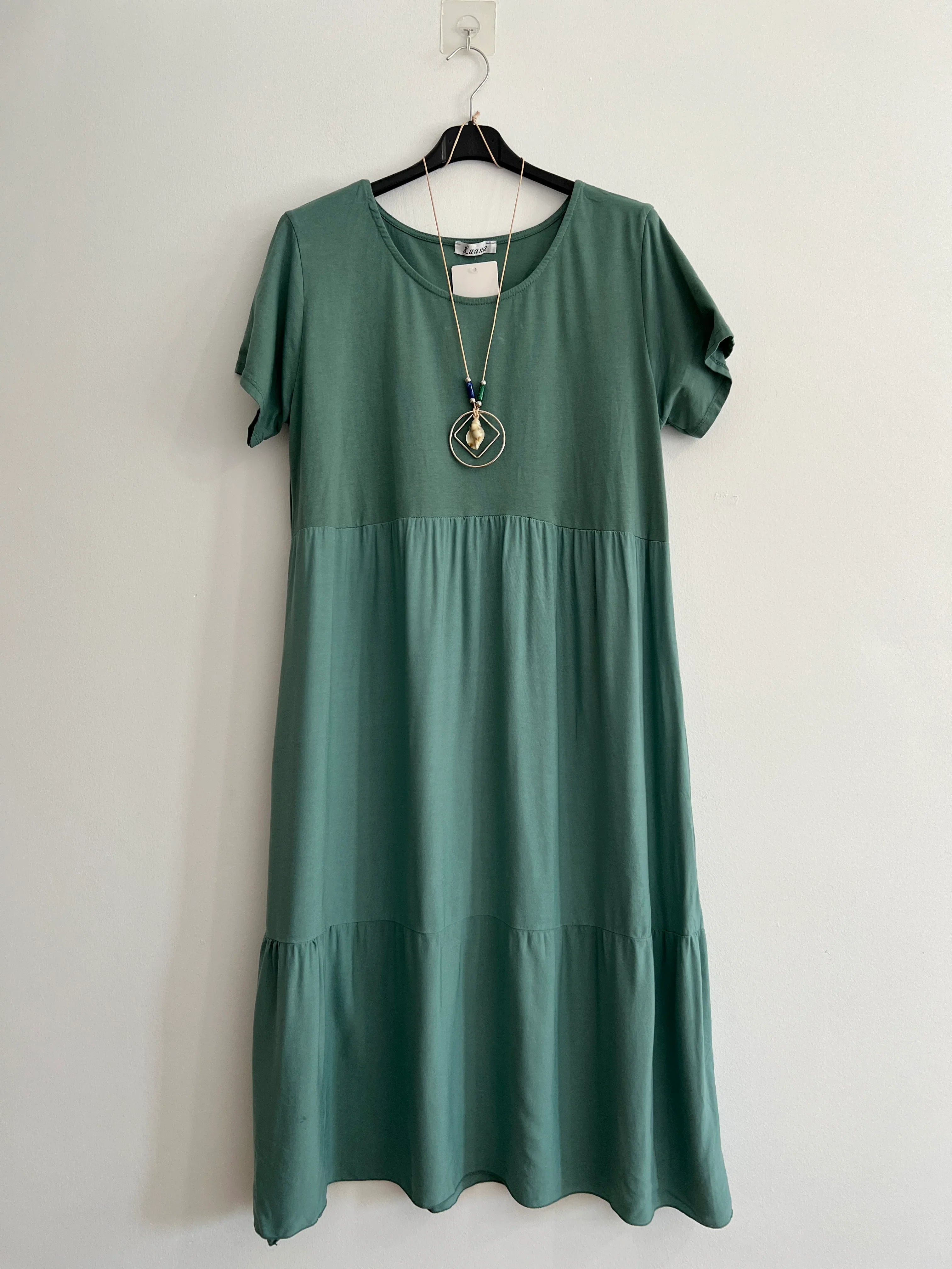 Vestido clásico básico largo