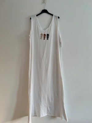 Vestido largo blanco