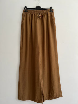 Pantalón largo carmel