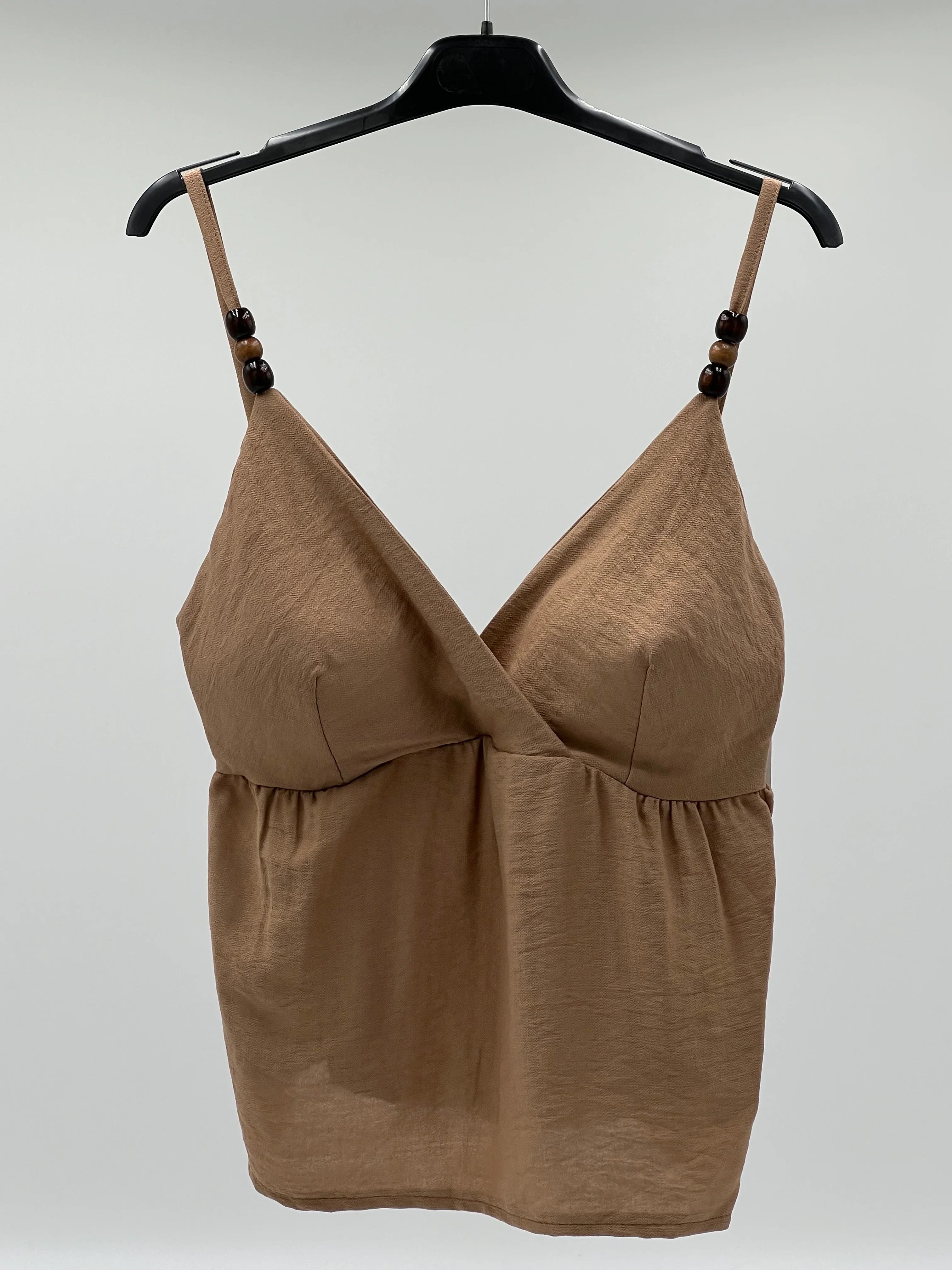 Blusa corta tirantes soportes