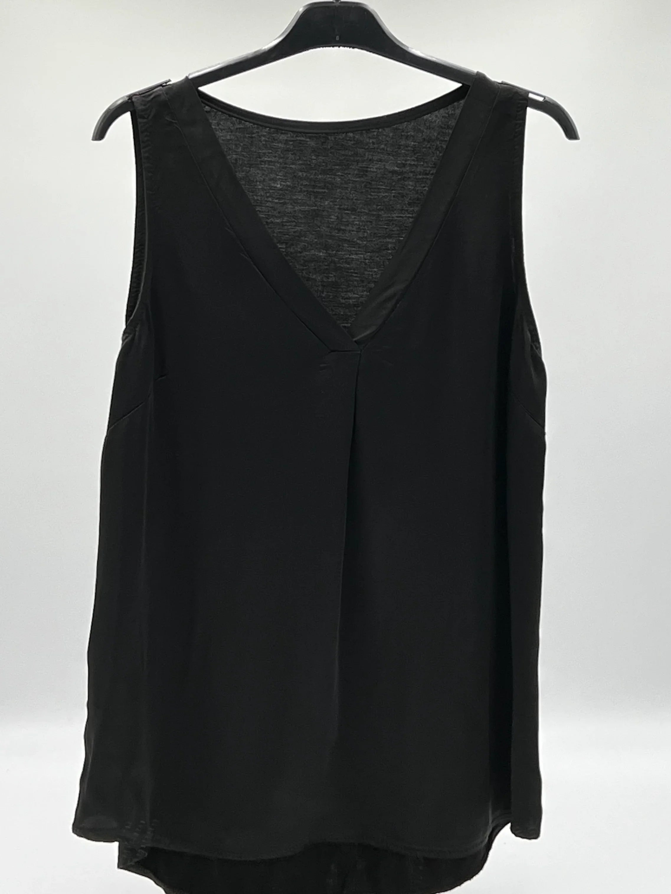 Blusa raso negra