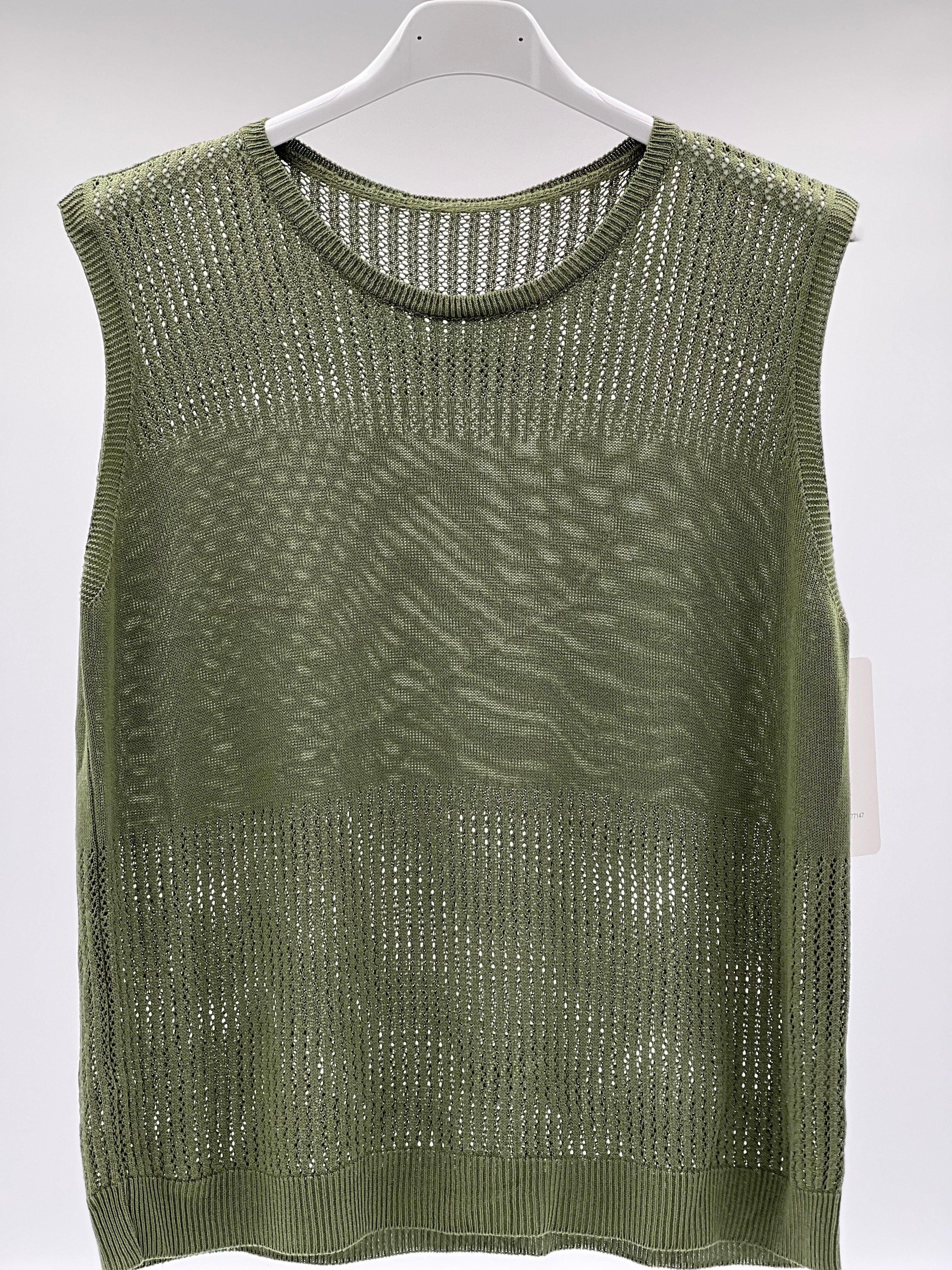 Jersey fino verde caqui