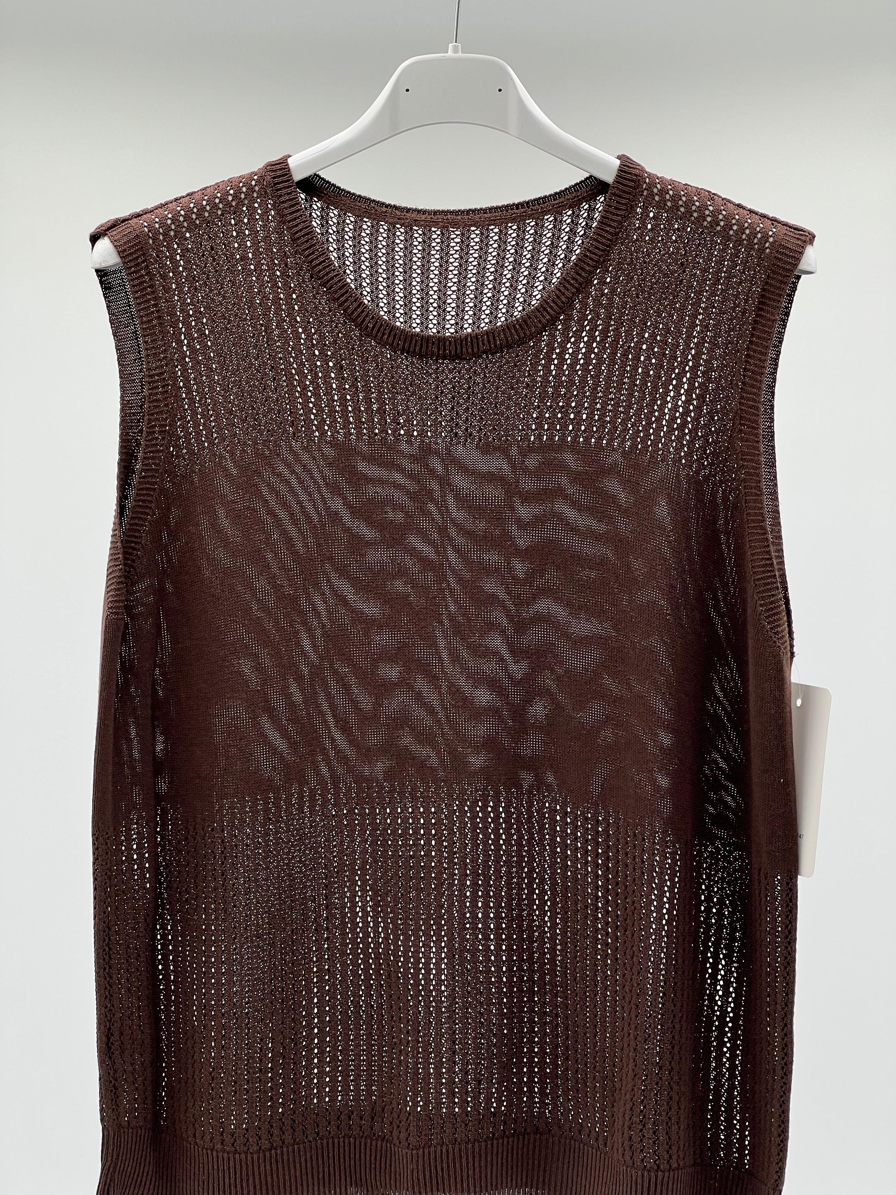 Jersey fino marron