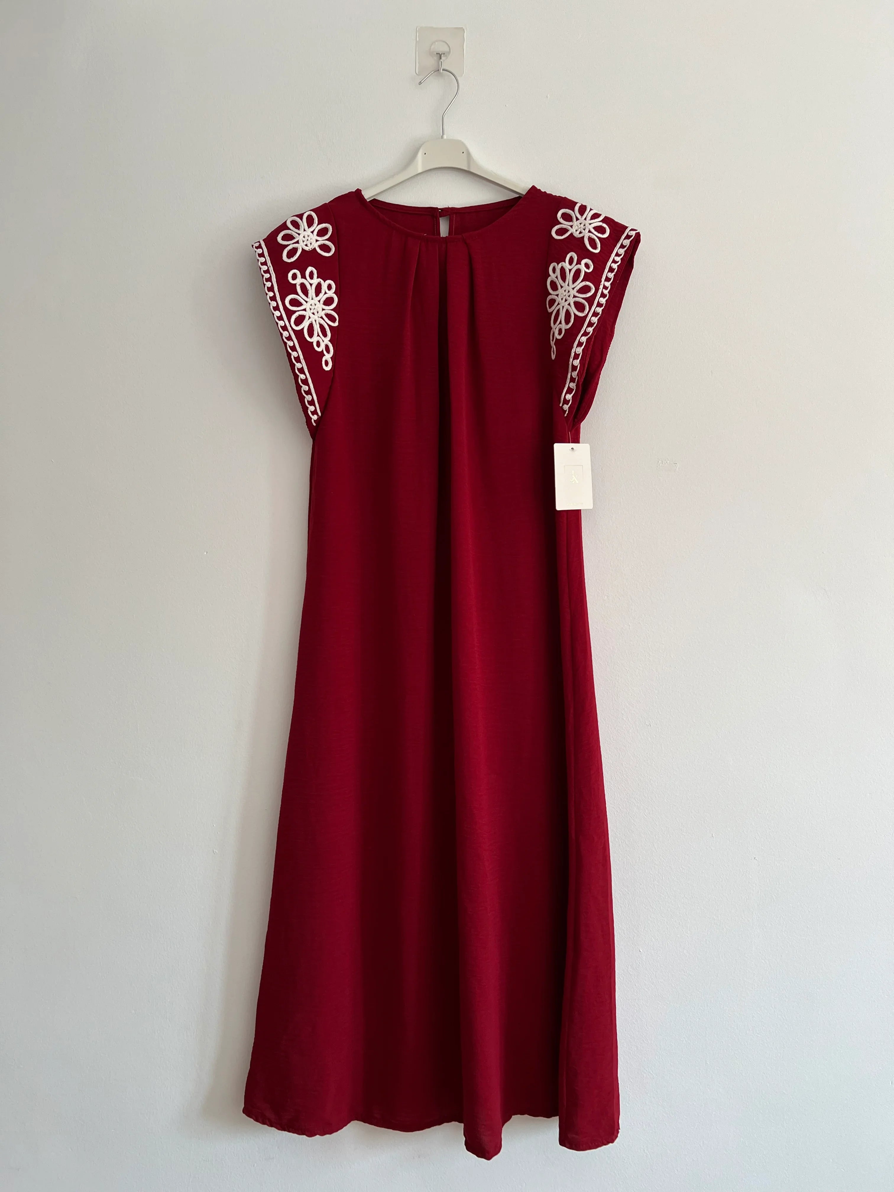 Vestido largo estilo étnico