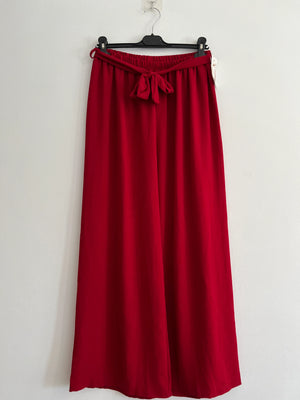 Pantalón pirata rojo