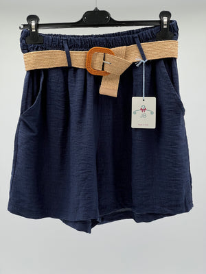 Pantalón corta azul marino