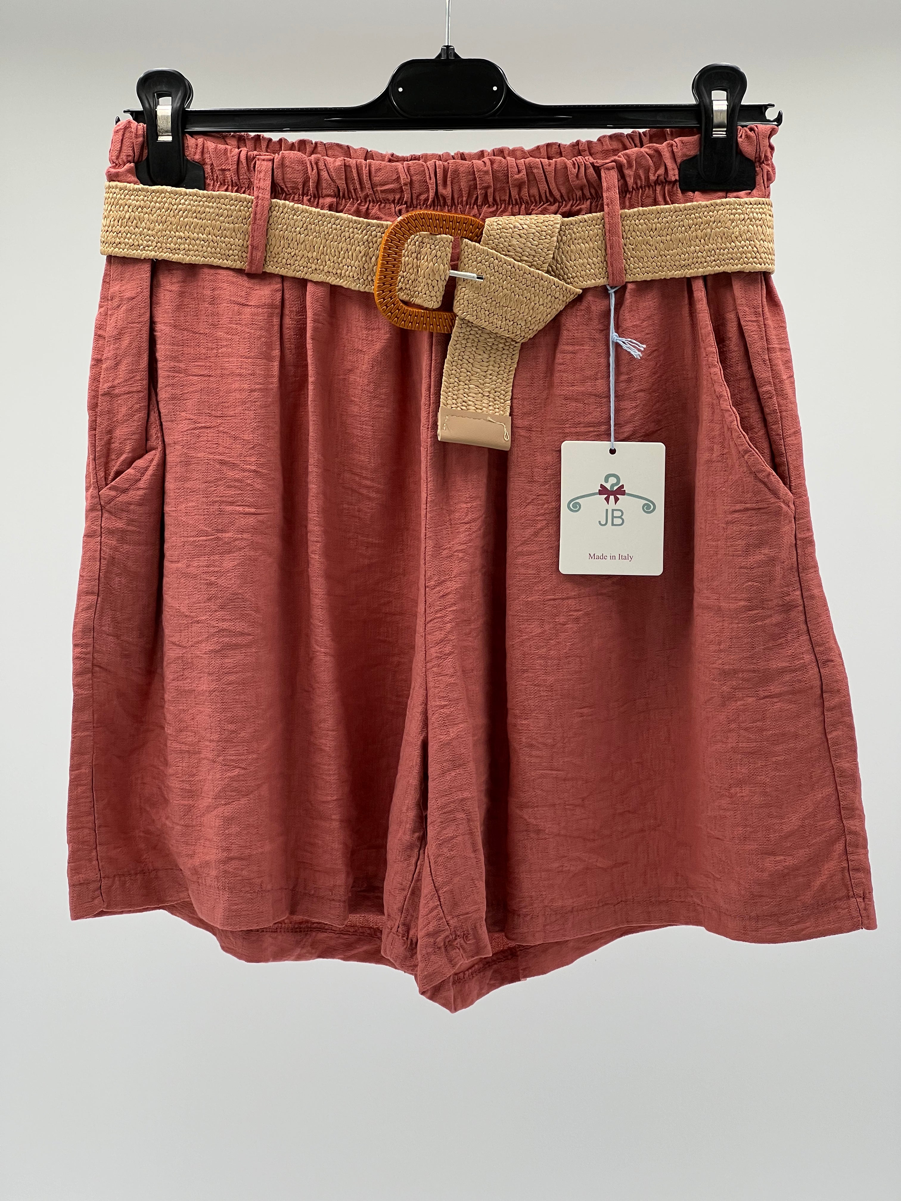 Pantalón corta coral