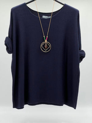 Camiseta básica punto marino