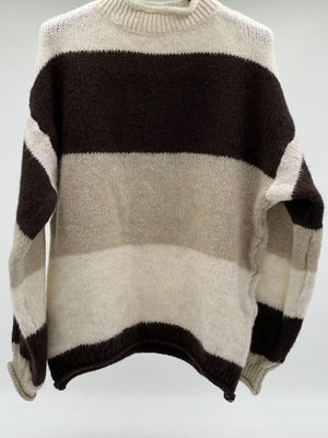 Jersey de lana beige