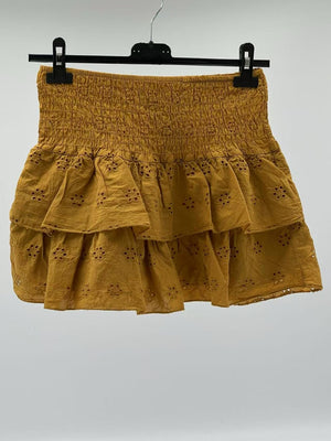 Falda pantalón corto amarillo