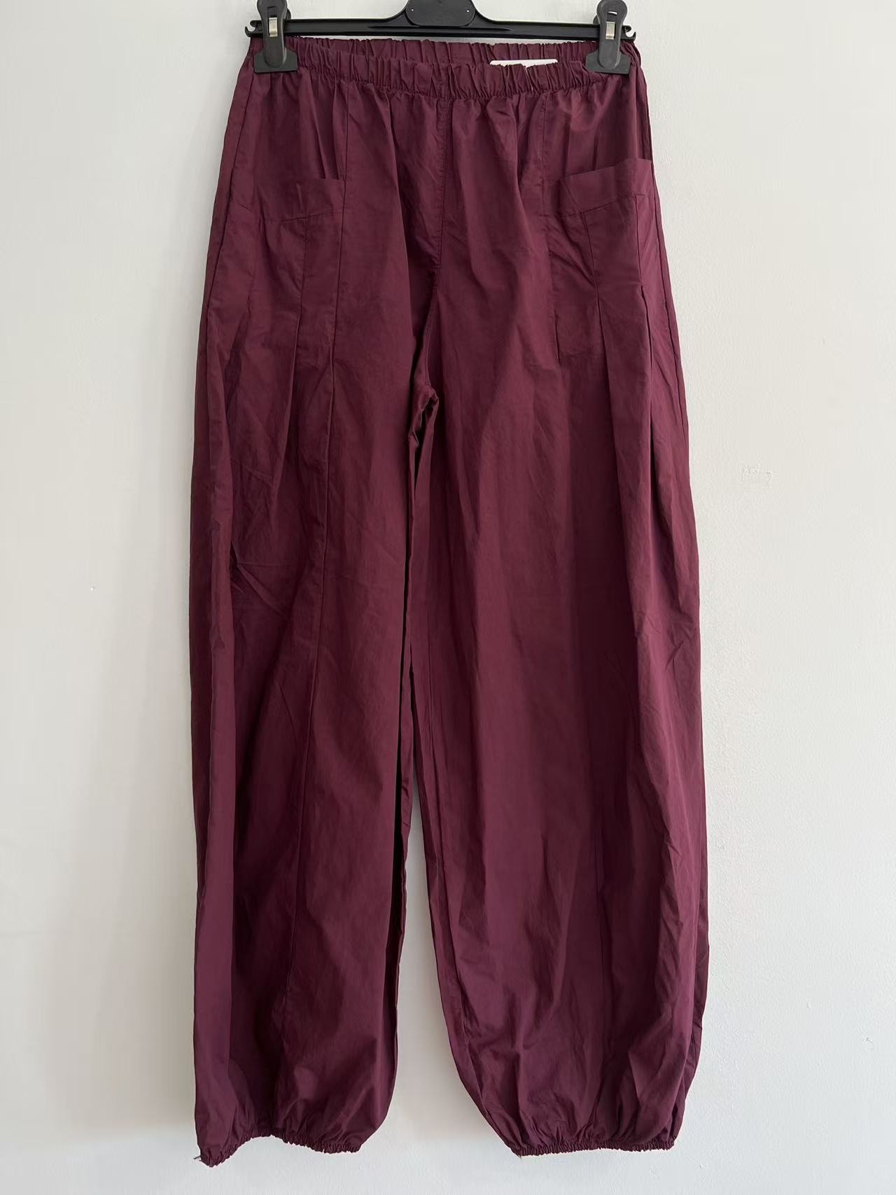 Pantalón Bombacho Jogger Ligero de Verano con Tobillo Elástico