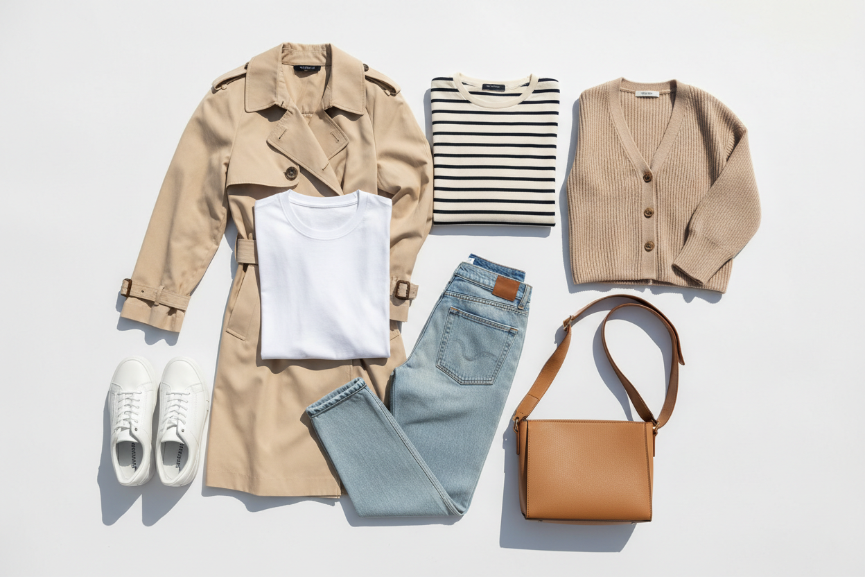 Básicos de armario para primavera que combinan con todo