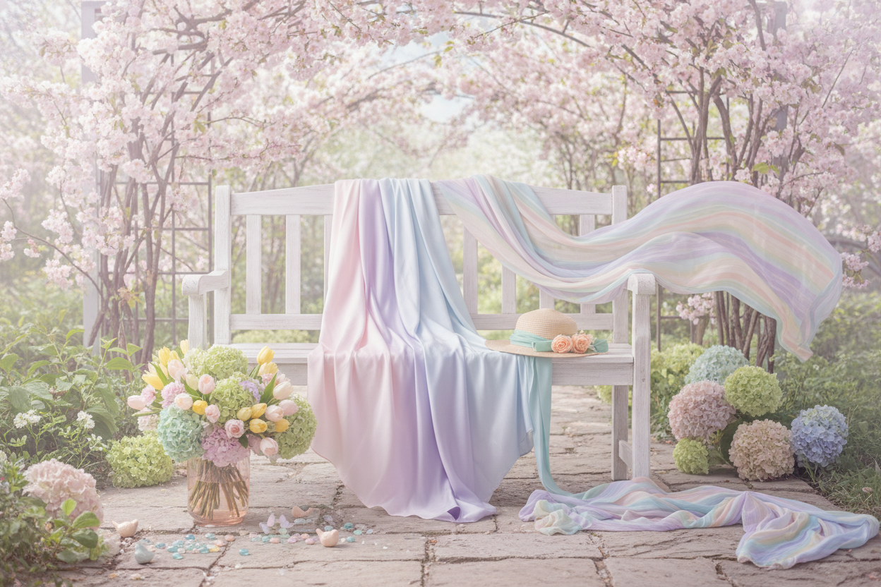 Cómo combinar colores pastel en primavera