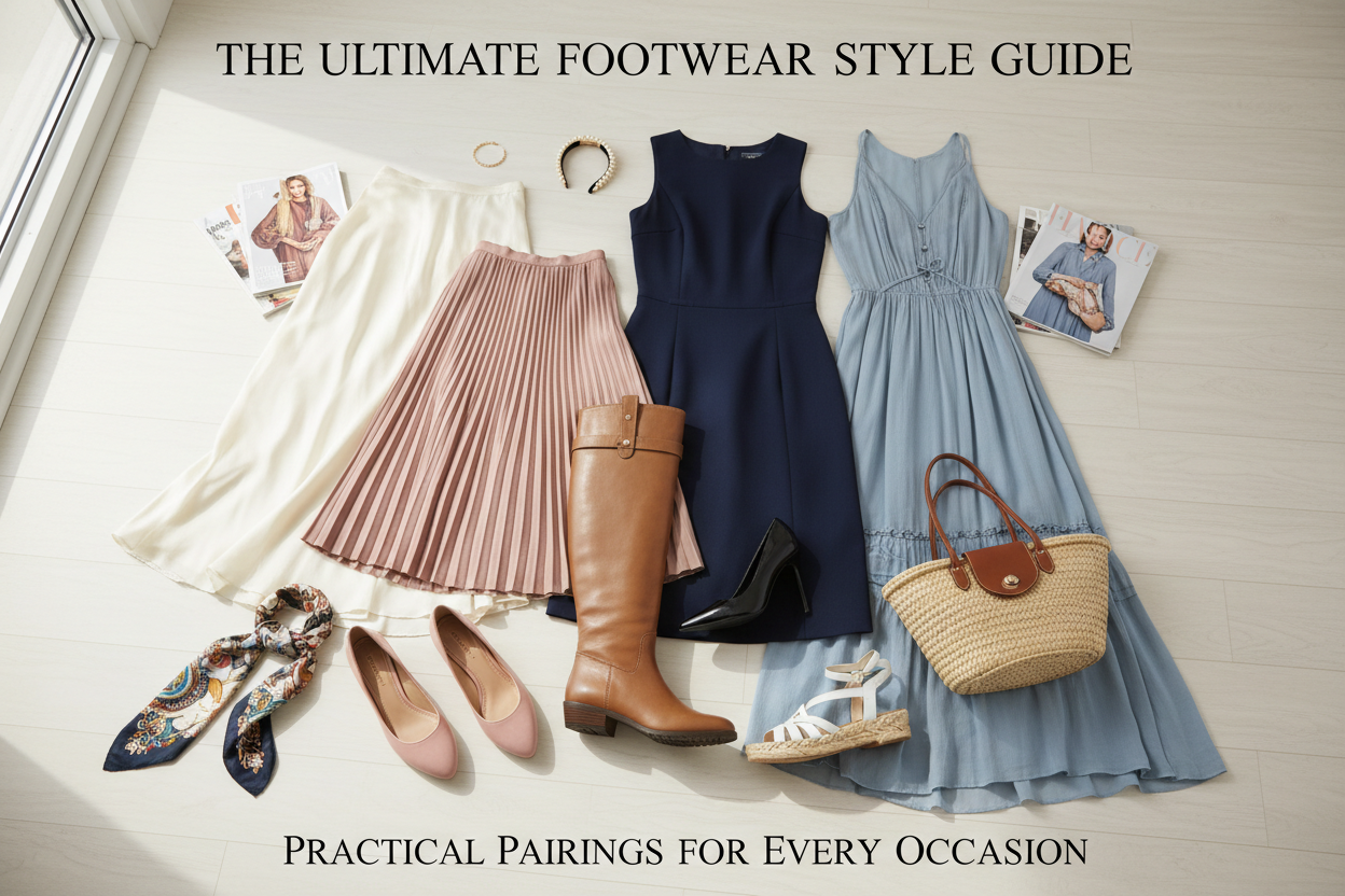 Cómo combinar zapatos con faldas y vestidos: guía práctica para mujeres