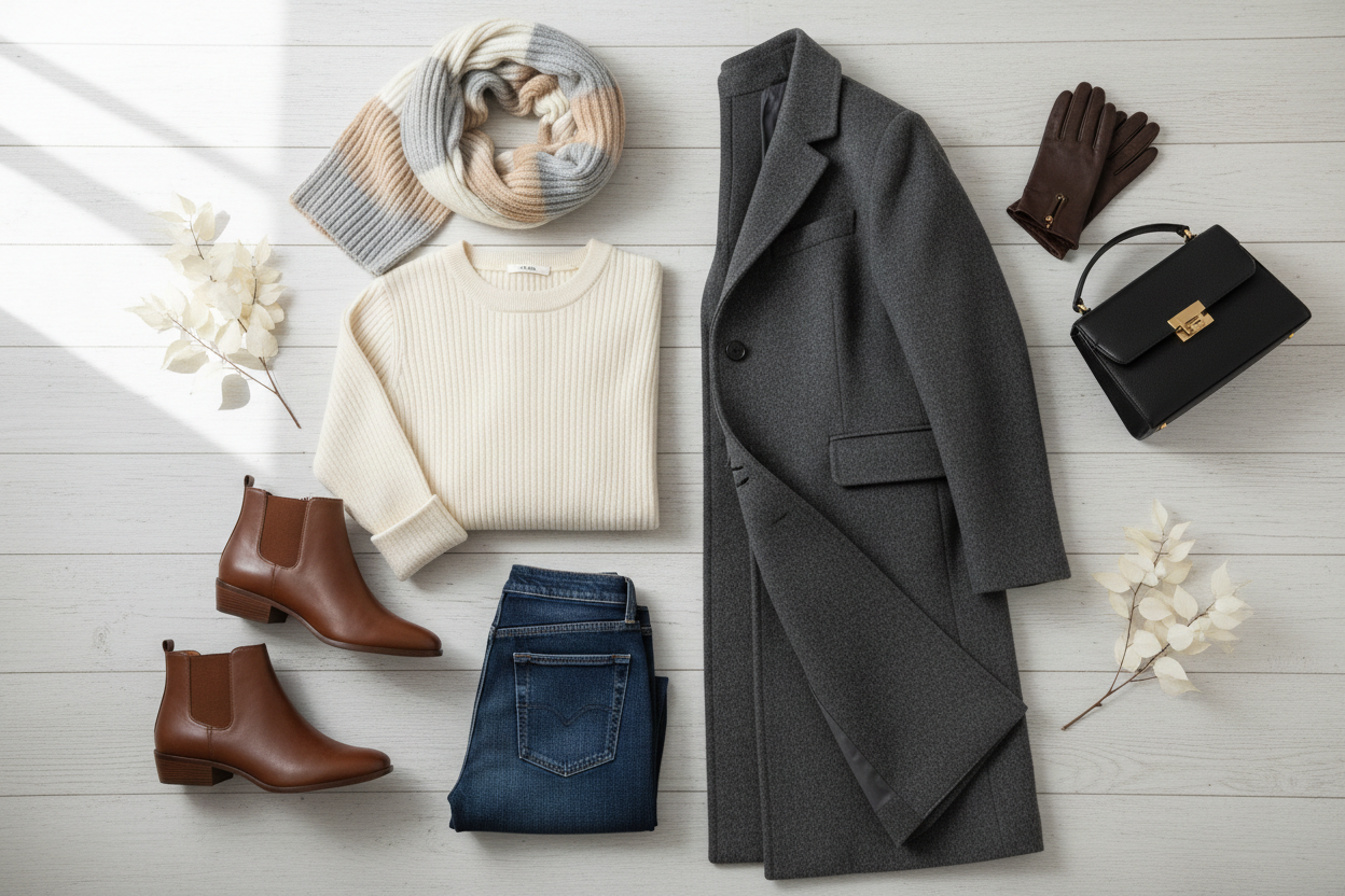 Cómo crear looks de invierno elegantes y cómodos: guía práctica para vestir con estilo