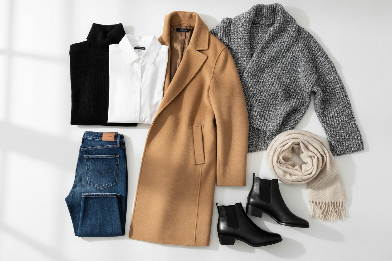 Cómo crear un armario cápsula de invierno: guía práctica para mujer