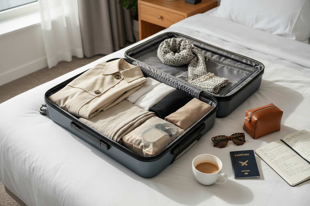 Cómo elegir la ropa adecuada para viajar ligera: guía práctica para mujeres 