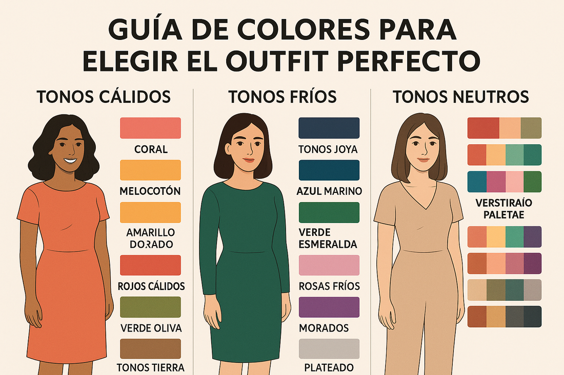 Guía de colores que favorecen según tu tono de piel: Elige el outfit p ...